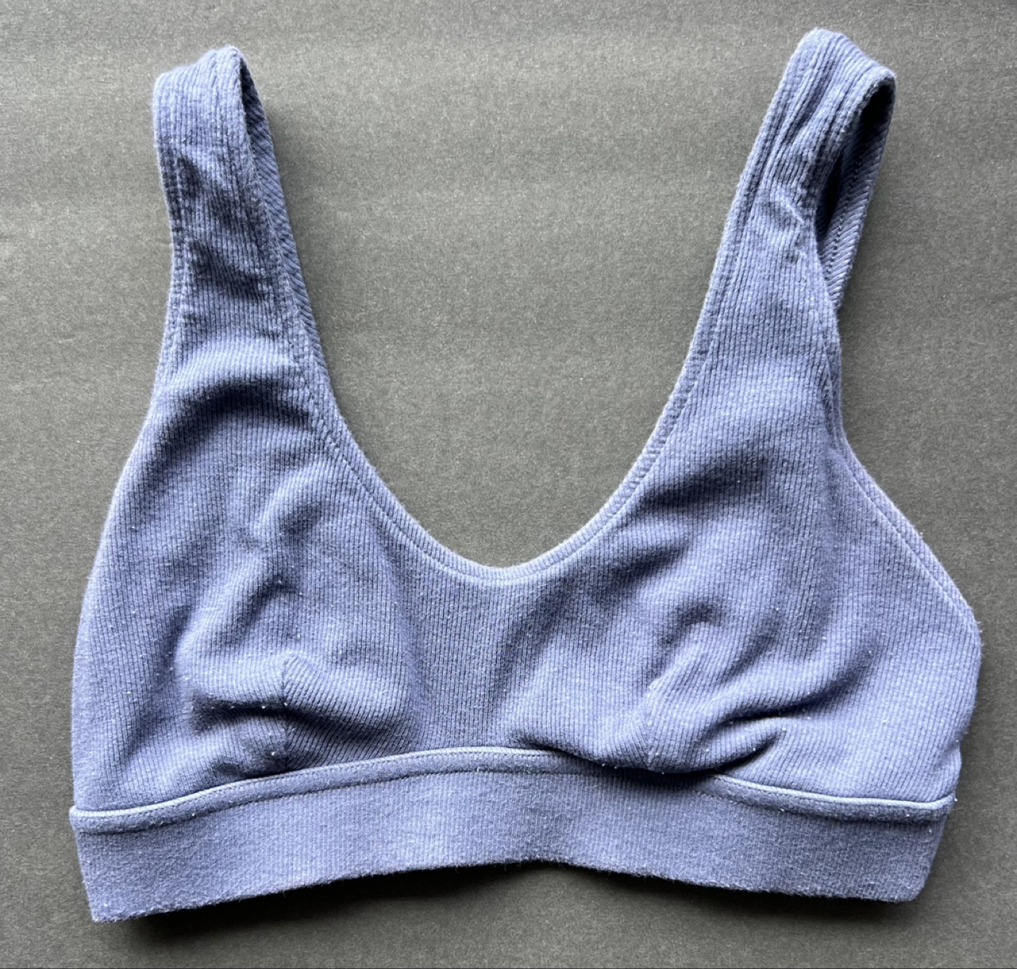 Women's Ribbed Bralette 💚 - photo 2