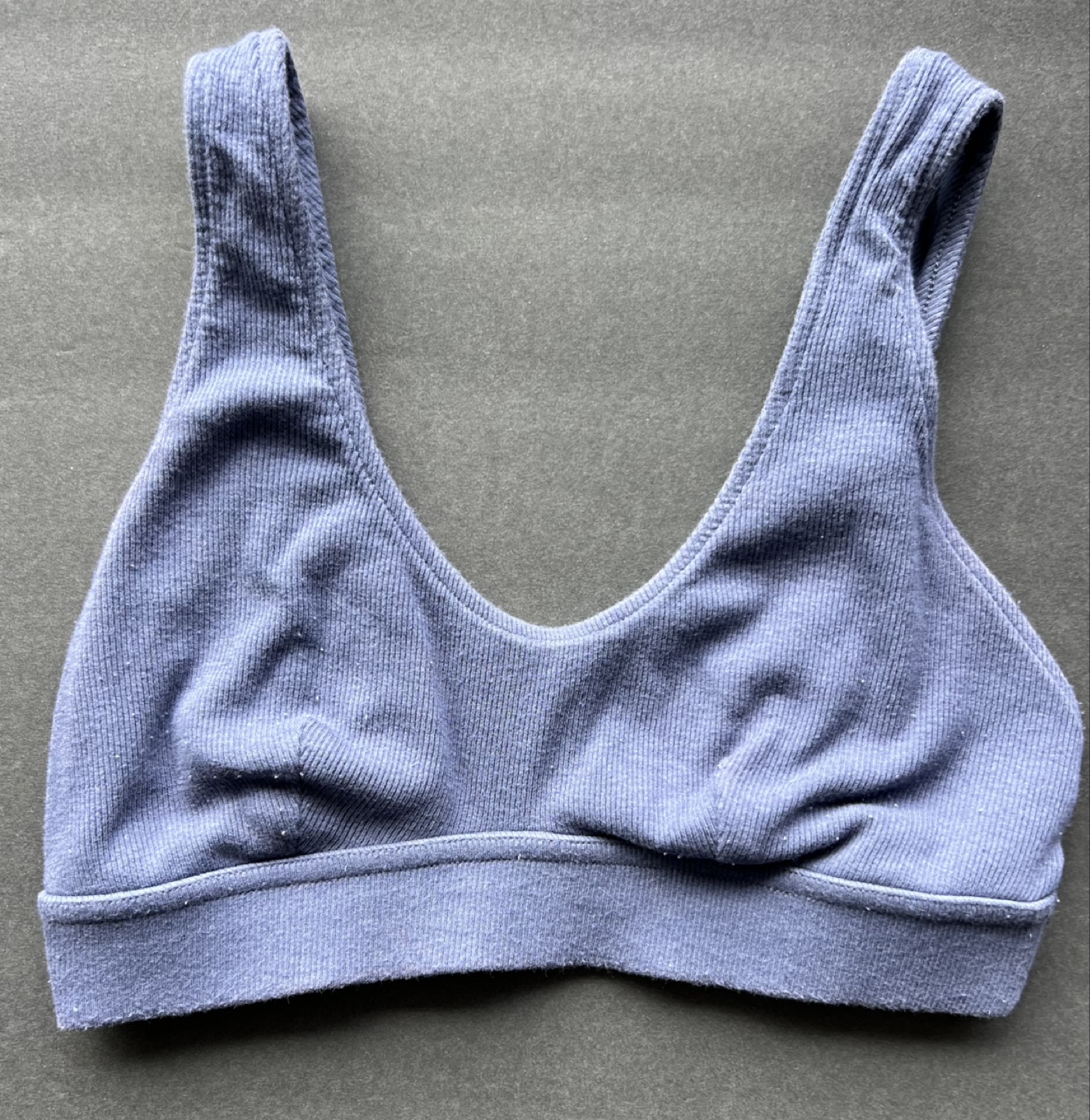 Women's Ribbed Bralette 💚 - photo 3