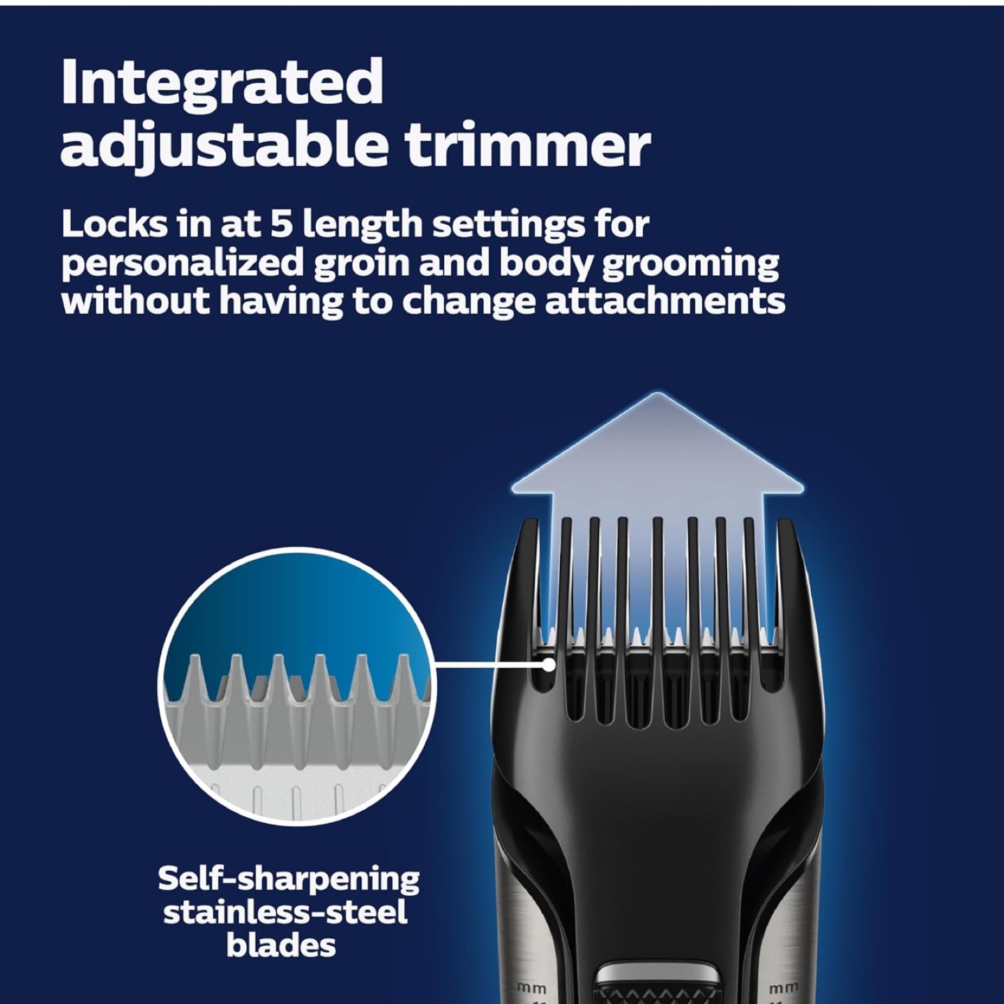 Philips Bodygroom Series 7000 BG7025/15 Body Hair Trimmer - photo 5