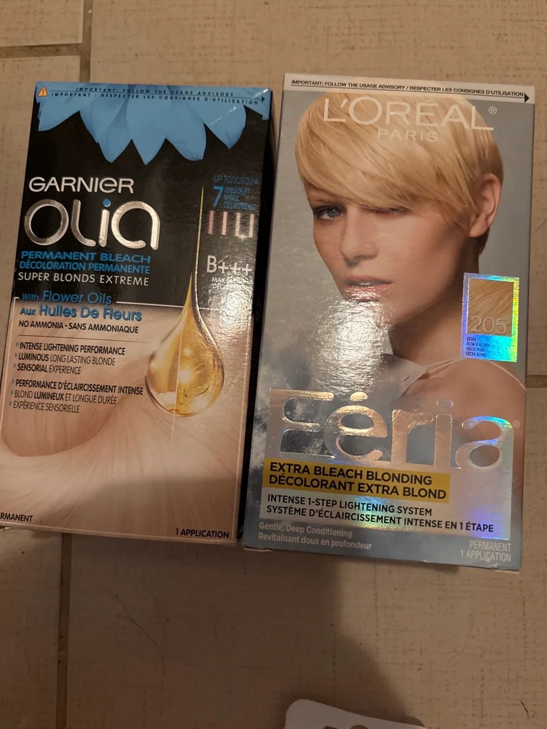 Blonde hair dye thumbnail