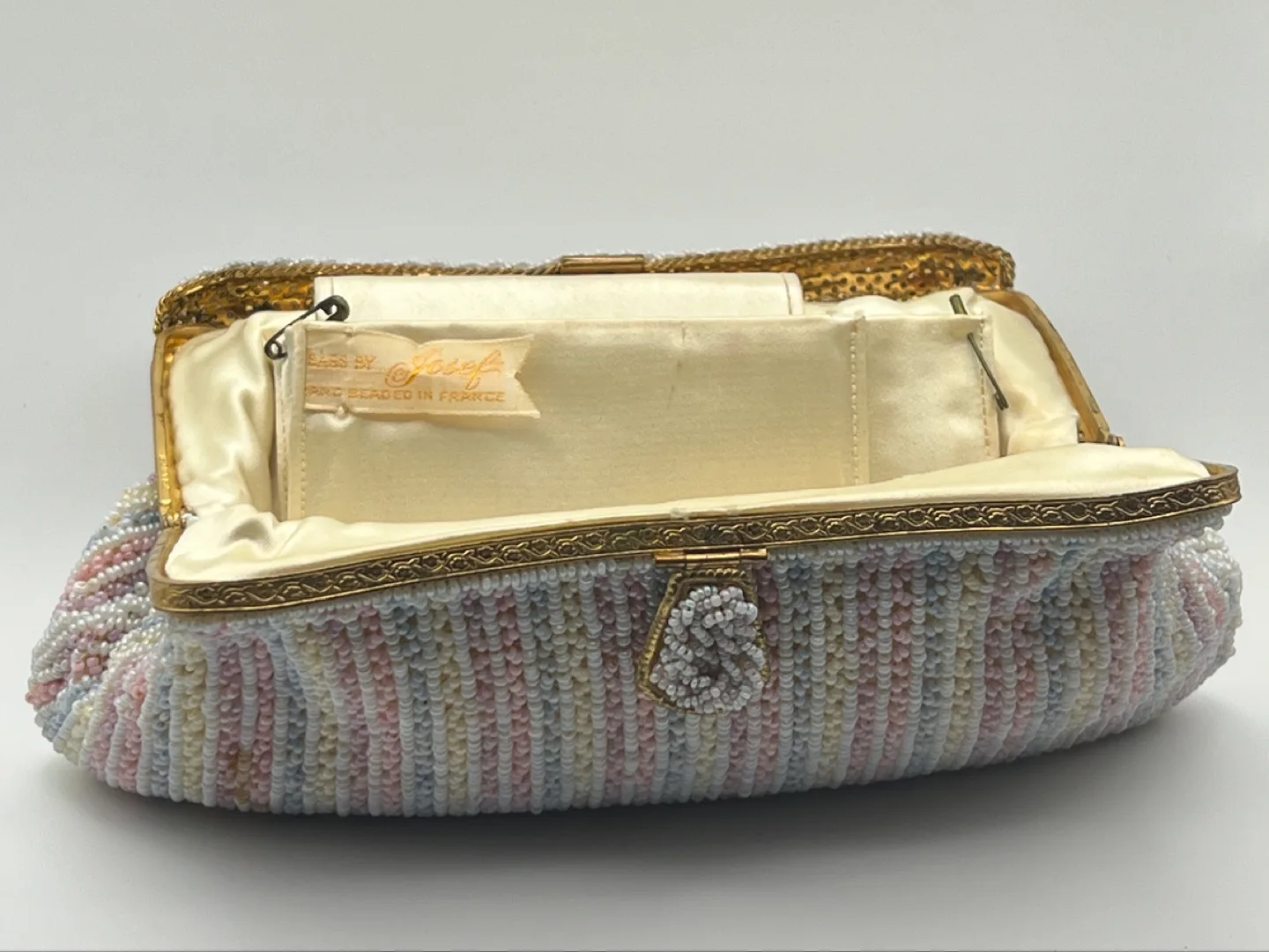 Vintage Josef Beaded Evening Bag image indicator(3)