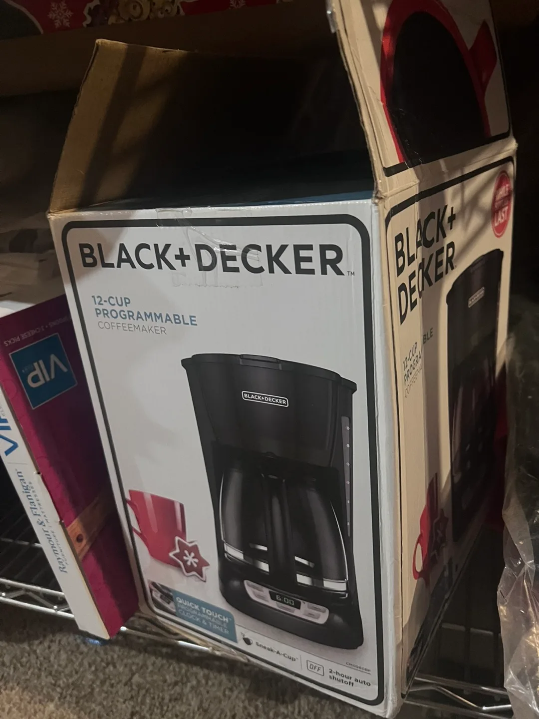 Black+Decker 12-Cup Programmable Coffee Maker - New in Box image indicator(2)