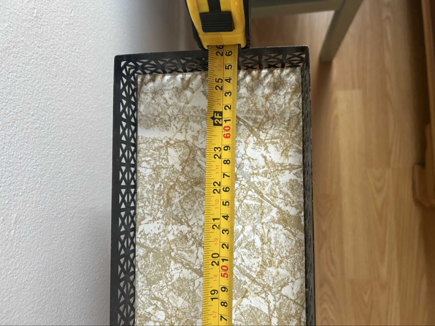 Mid-Century Modern Black Metal Planter Stand - photo 5