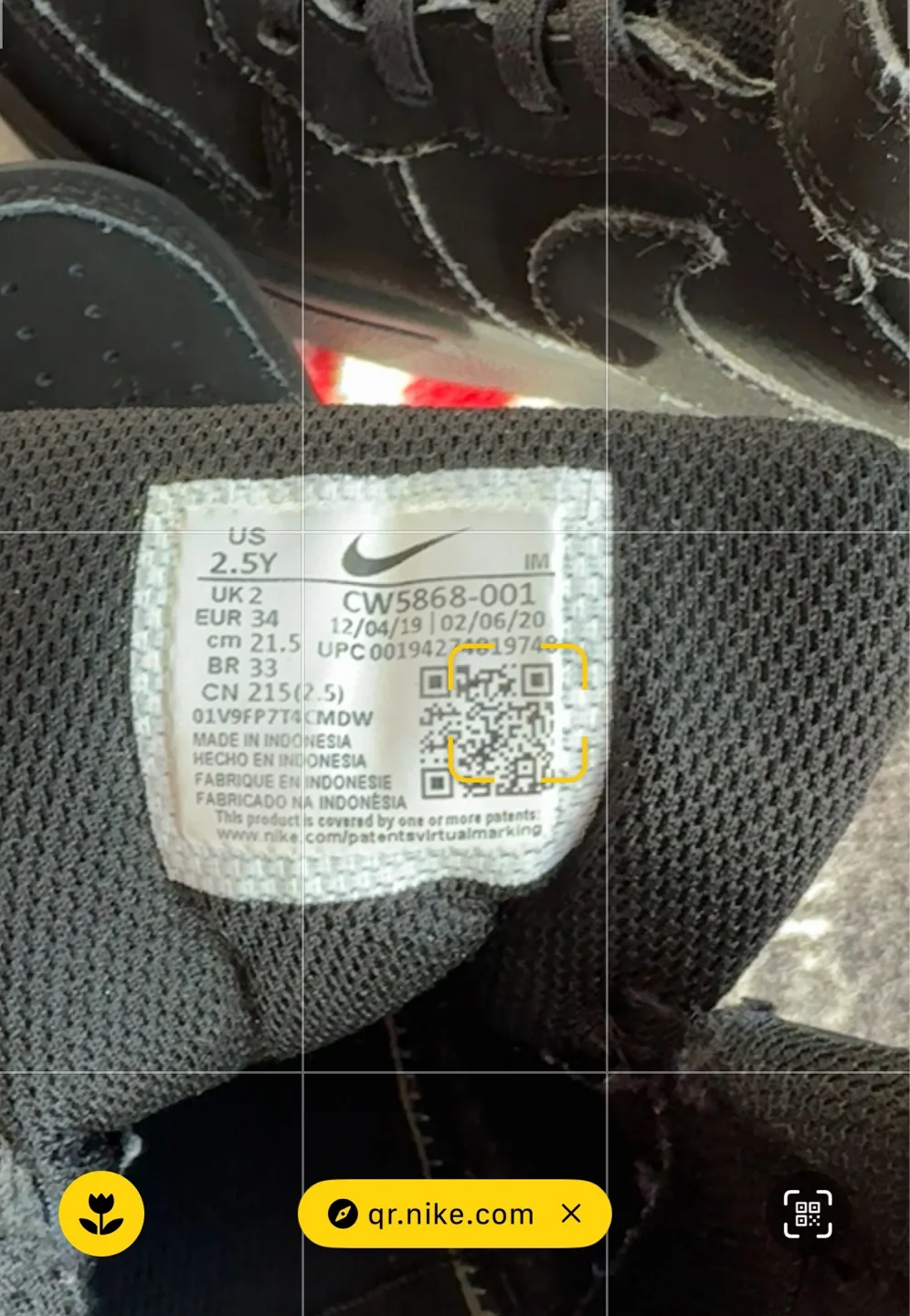 Nike All Day Play Toddler High-Top Sneakers - Size 2.5Y image indicator(4)