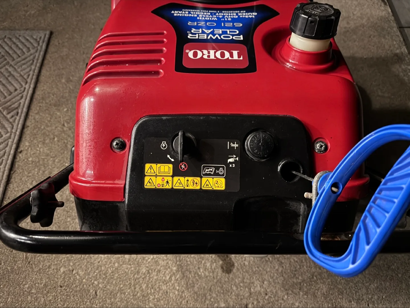 Toro Power Clear 621 QZR 21" Snowblower image indicator(6)