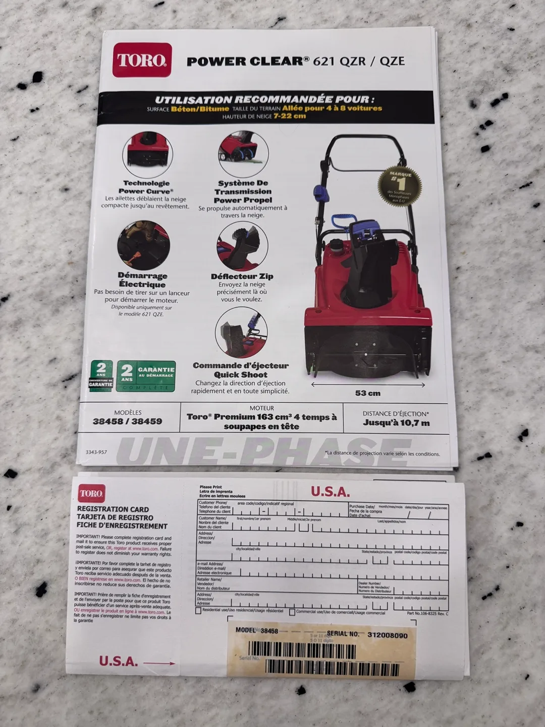 Toro Power Clear 621 QZR 21" Snowblower image indicator(9)