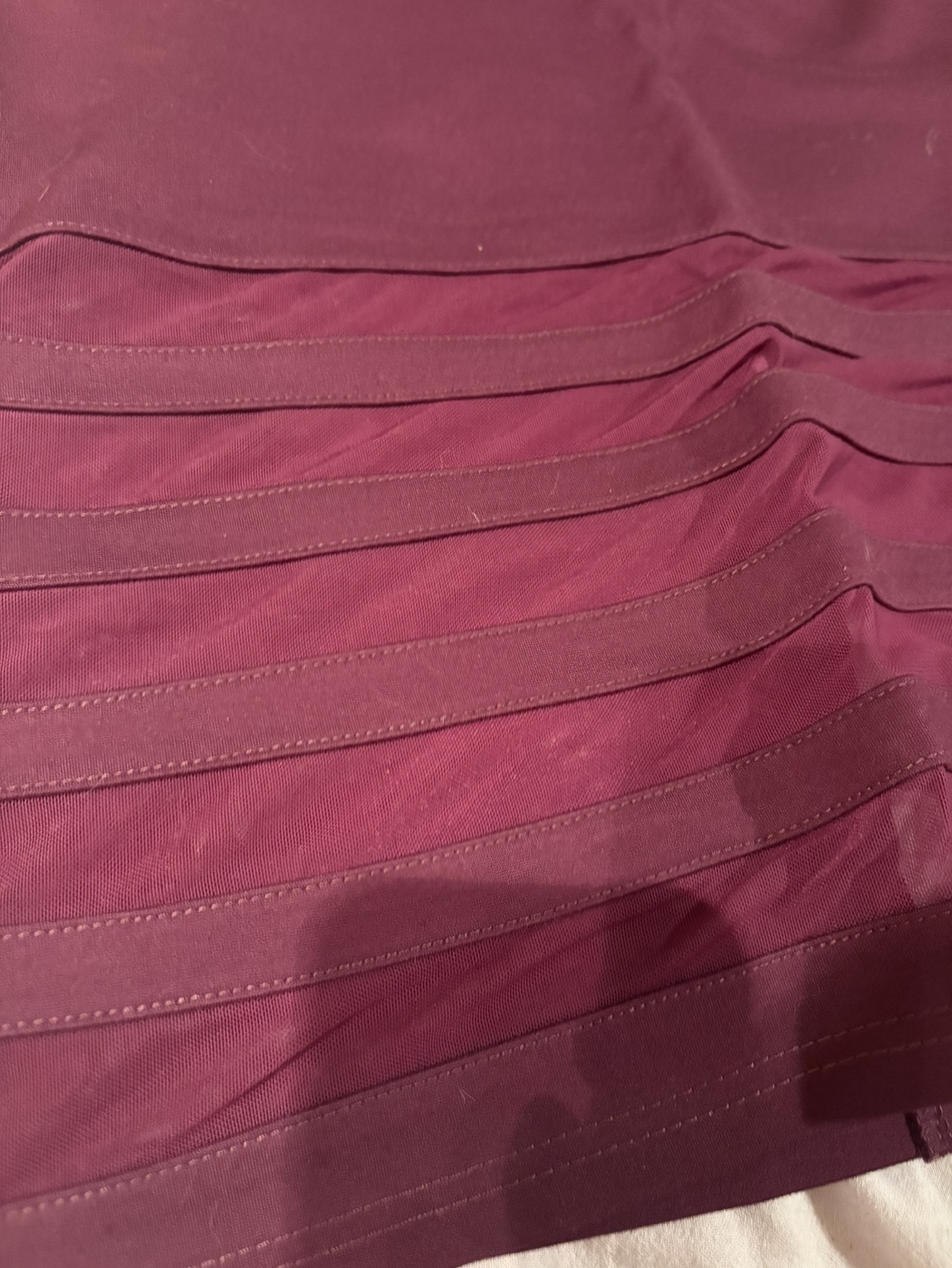 BNWT Burgundy Midi Dress, Size M - photo 3