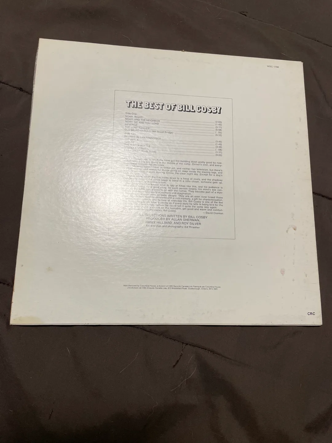 The Best of Bill Cosby Vinyl Record Album image indicator(2)