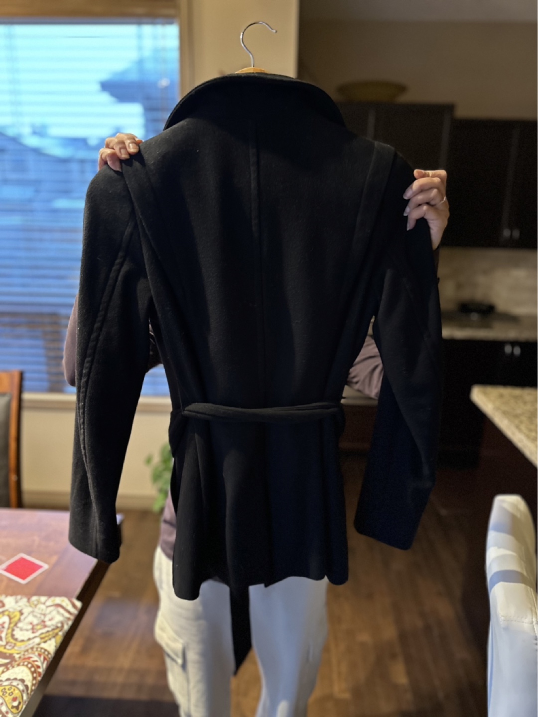 Babaton Black Peacoat - photo 2