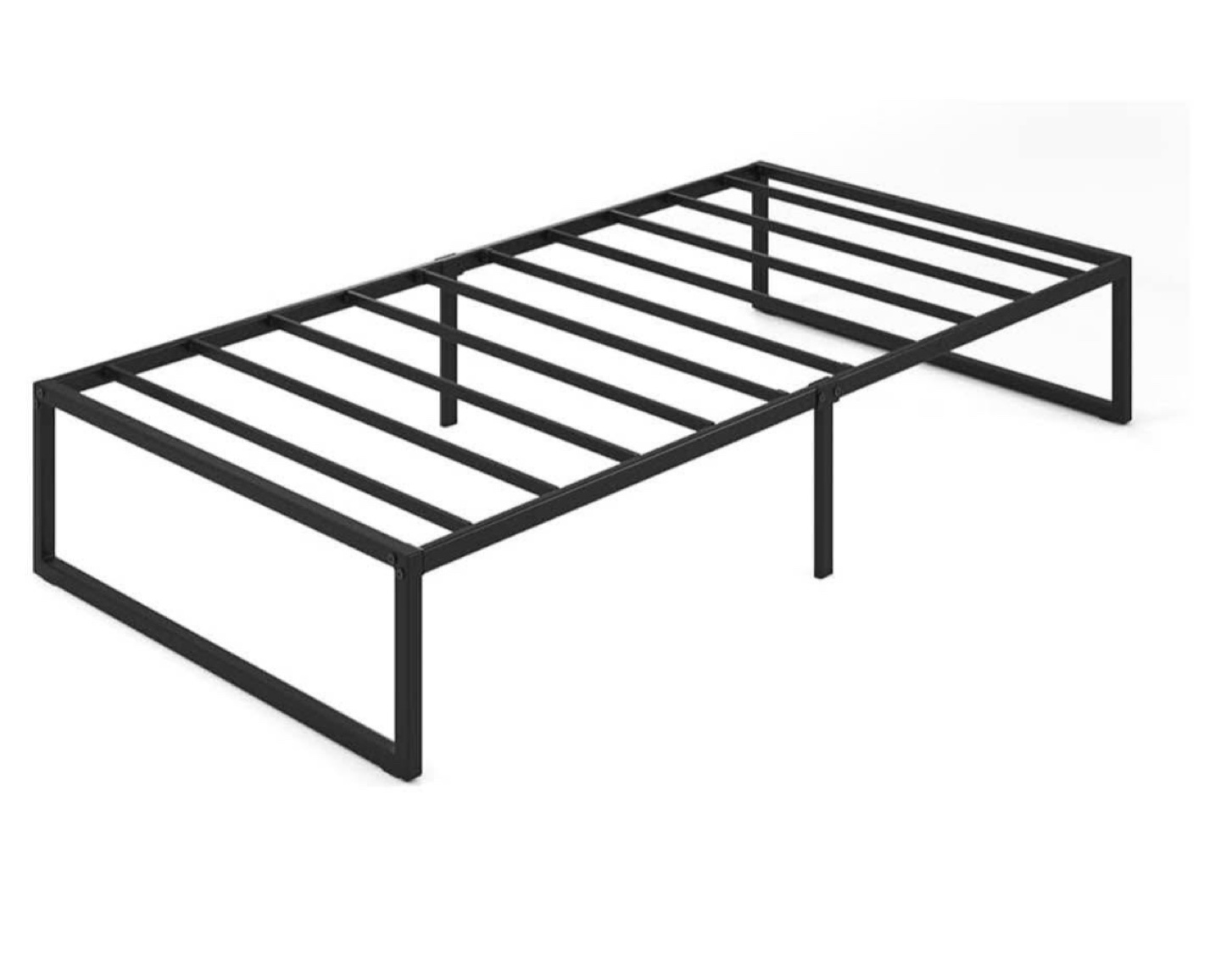Zinius Metal Platform Bed Frame - Twin Size - photo 4