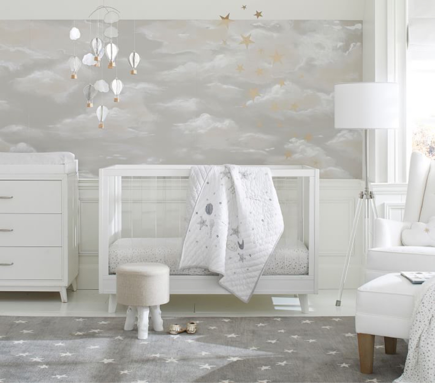 Pottery Barn Convertible Crib - White - photo 4