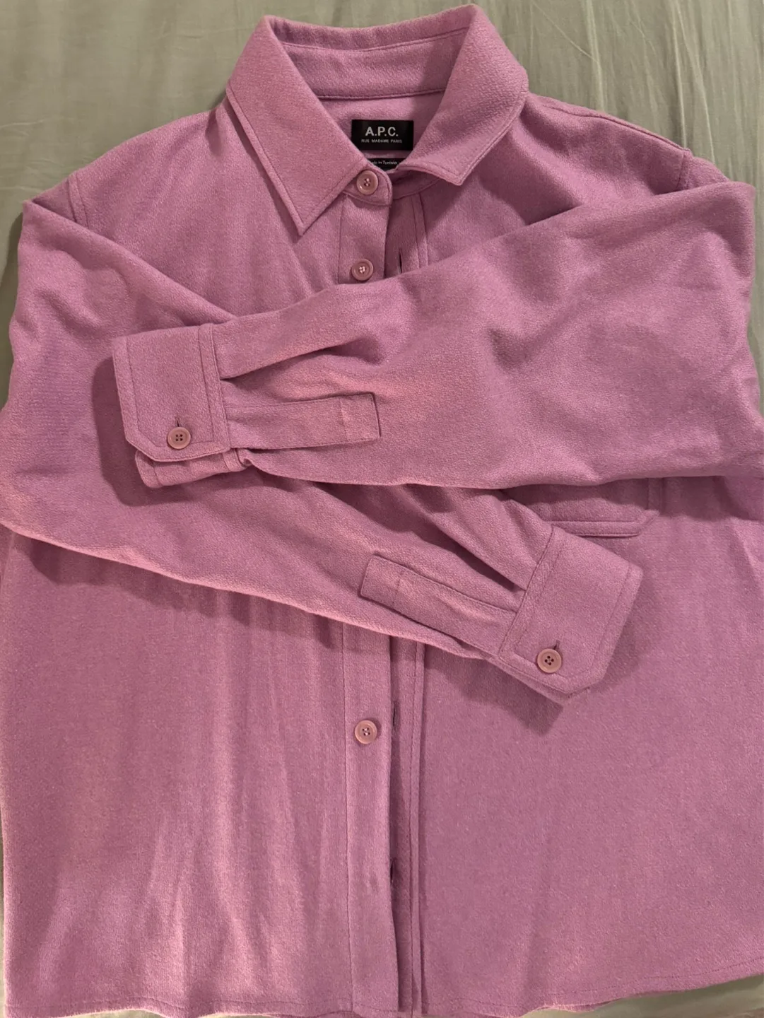 A.P.C. Wool Blend Shirt - Size L image indicator(2)