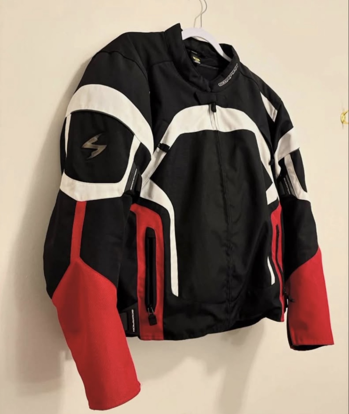 Scorpion armoured motorcycle riding jacket like new - photo 2
