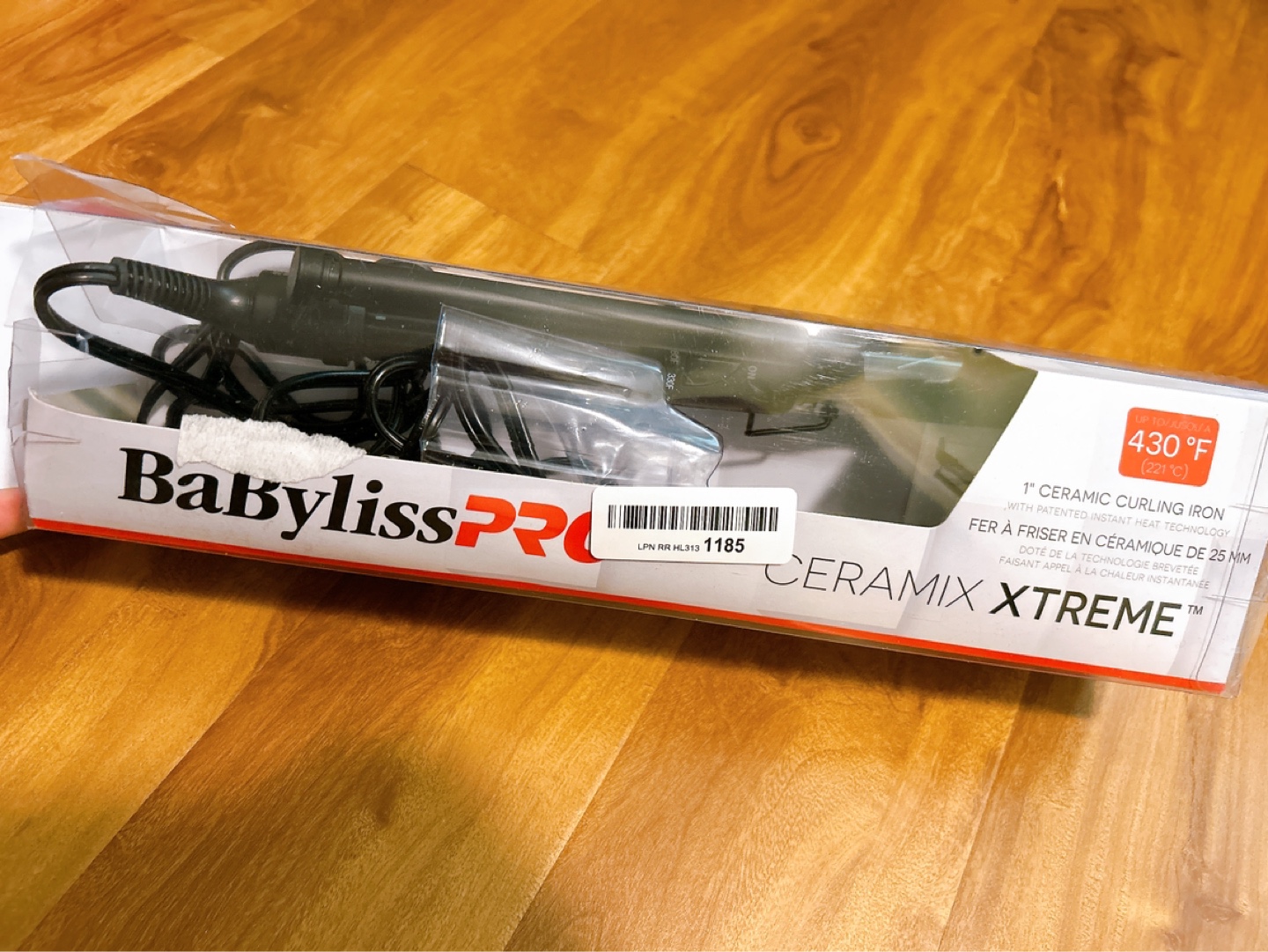 BaBylissPRO Ceramix Xtreme 1" Ceramic Curling Iron