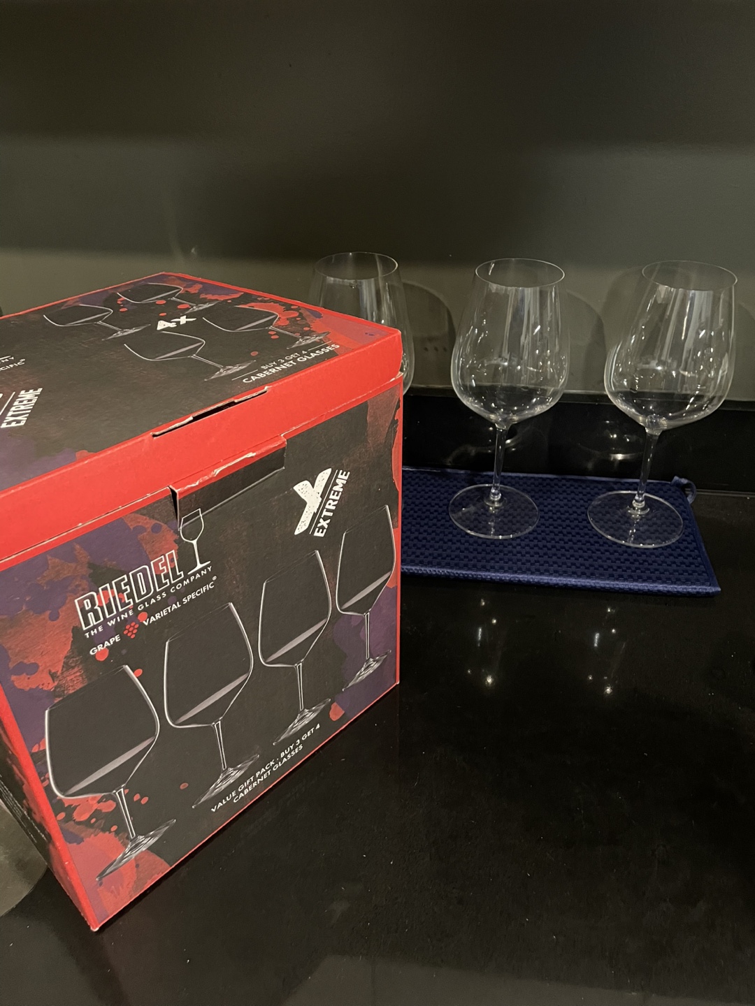 Riedel Extreme Cabernet/Merlot Wine Glasses Set of 3