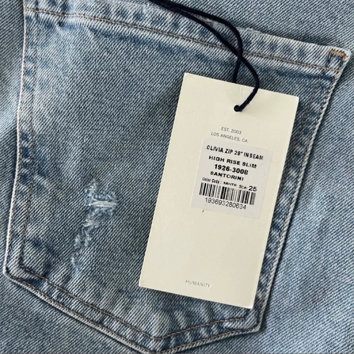 New Citizens of Humanity Olivia Jeans - Size 25 💚 image indicator(4)