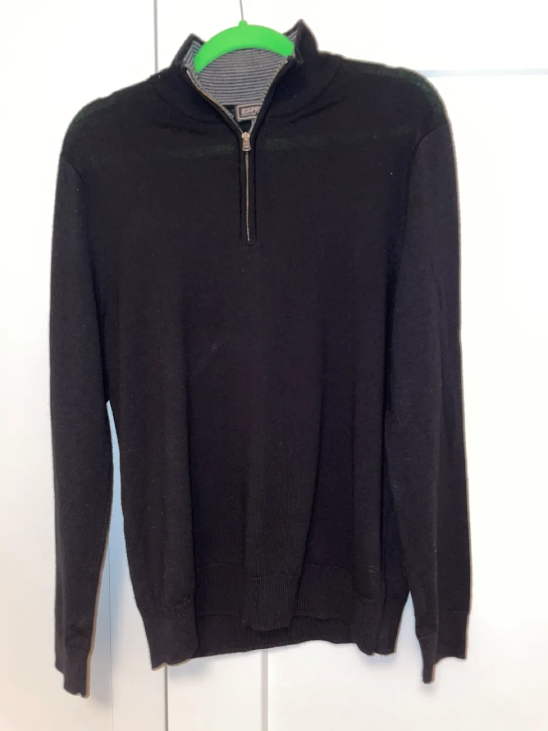 Men's Express Extra Fine Merino Wool Sweater - Size Medium thumbnail