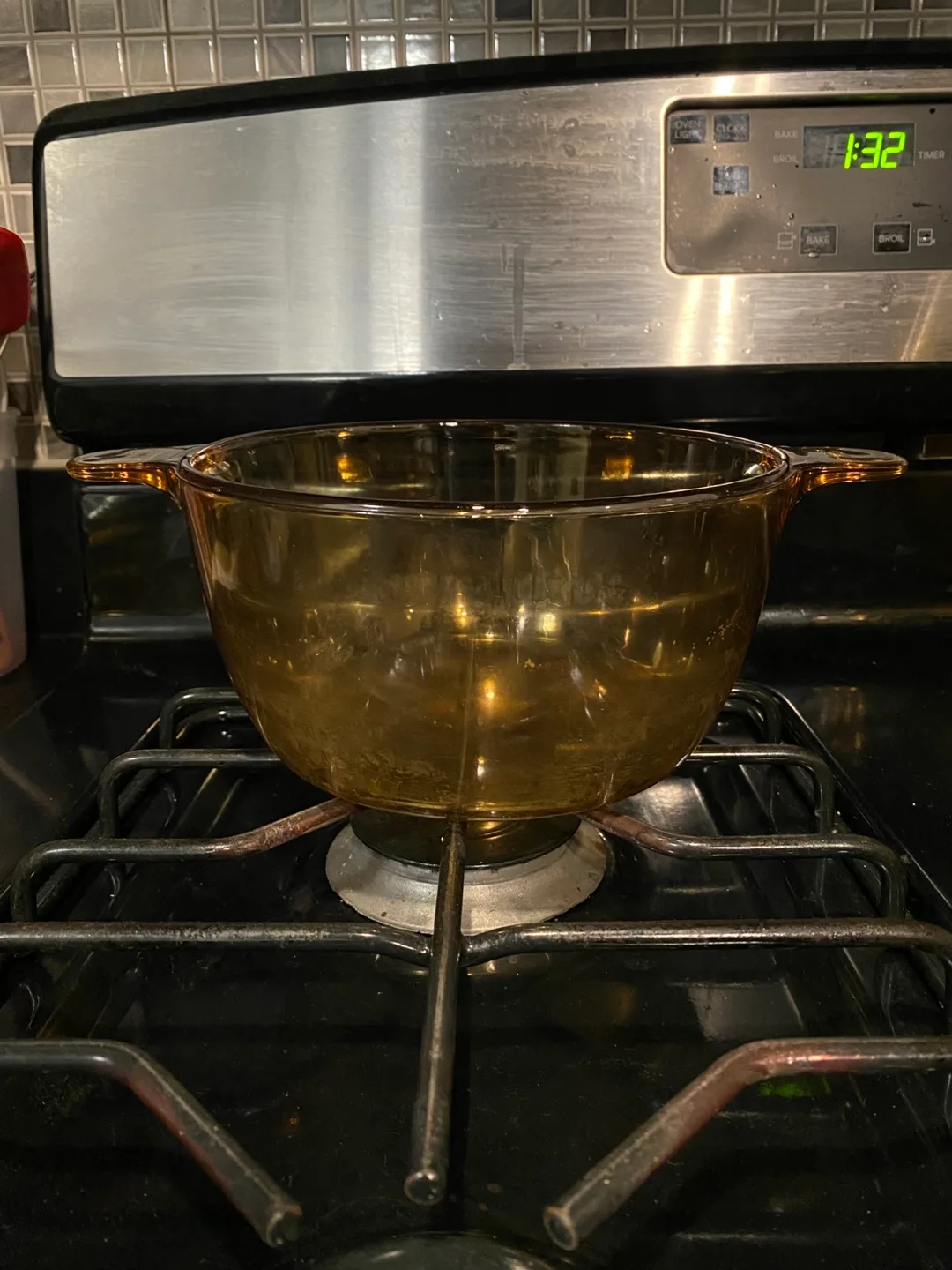 Corelle Visions 1.5L Amber Glass Cookpot thumbnail