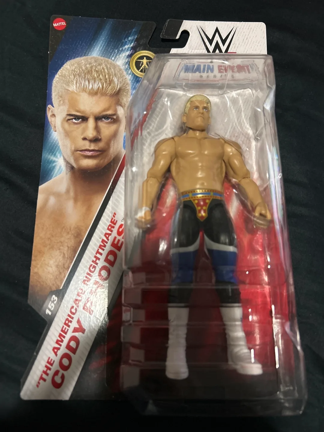 WWE Cody Rhodes Main Event Series 153 Action Figure thumbnail