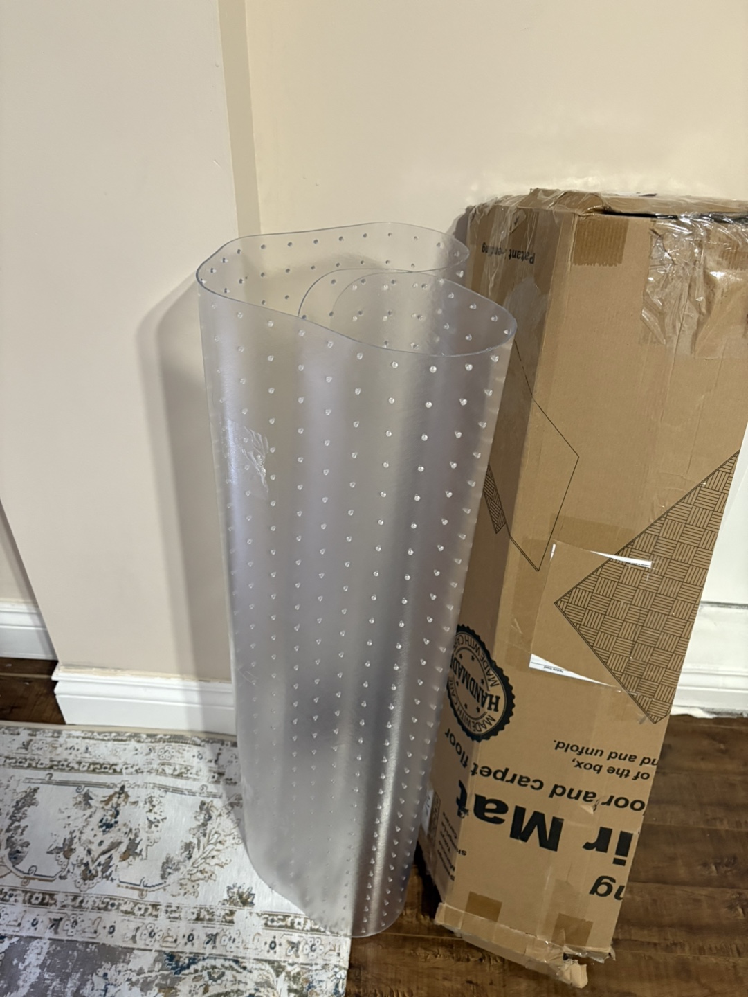 Clear PVC Floor Mat Protector - photo 4