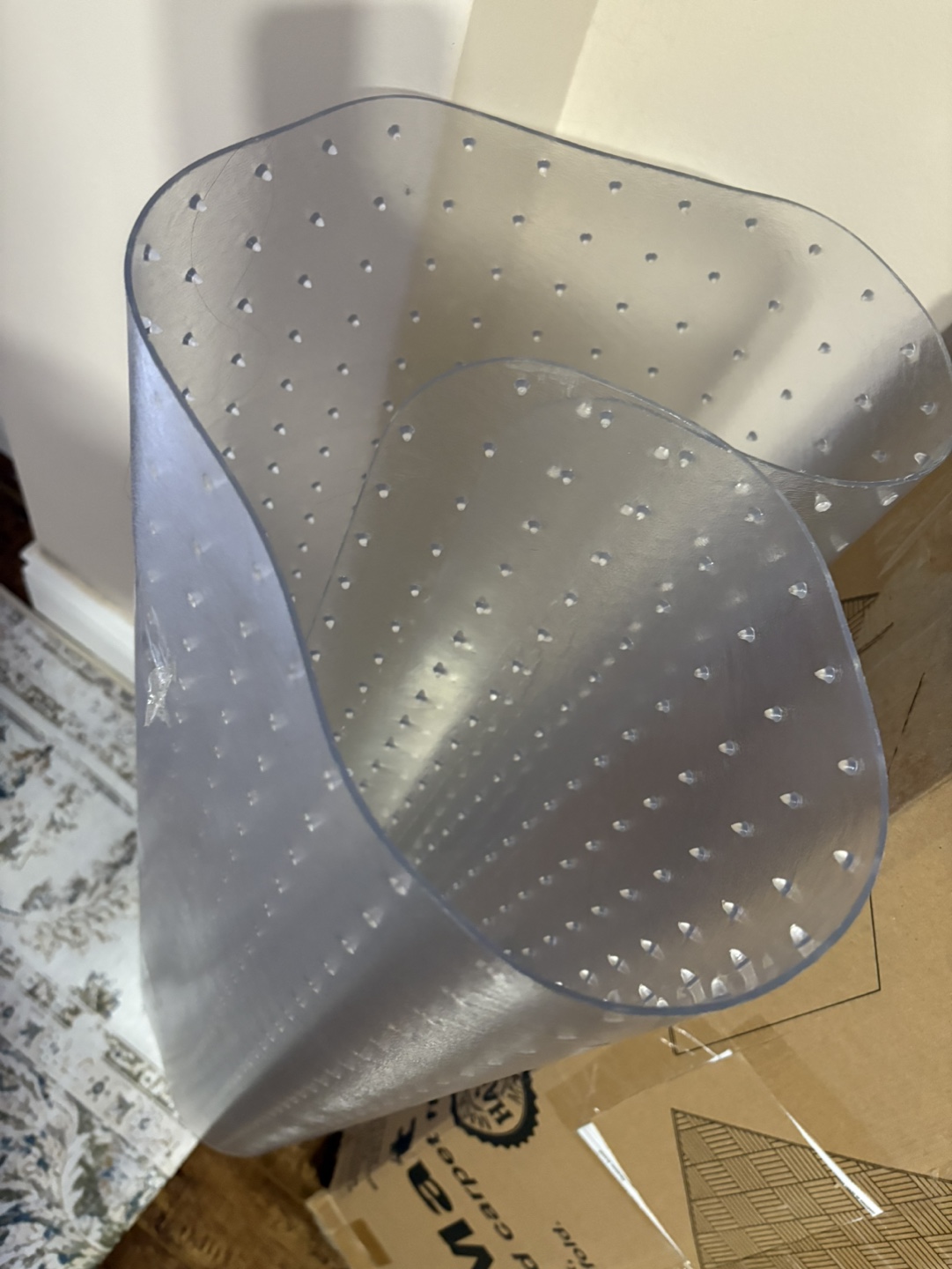 Clear PVC Floor Mat Protector - photo 2