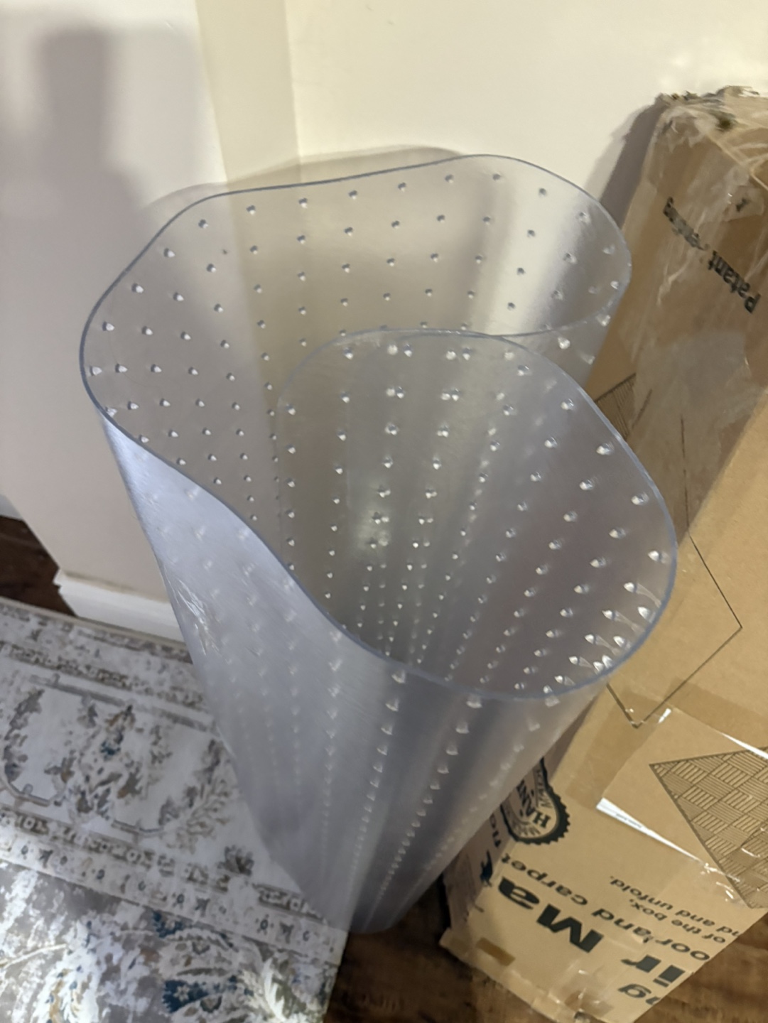 Clear PVC Floor Mat Protector - photo 3