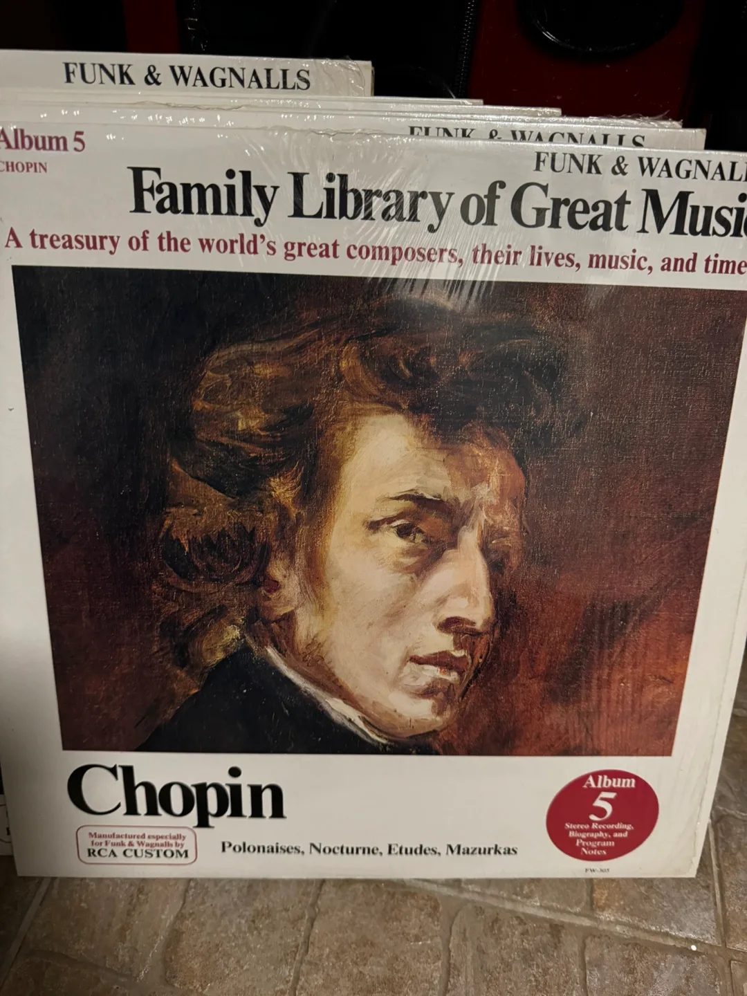 Funk & Wagmall’s family of music LP vinyl records image indicator(5)