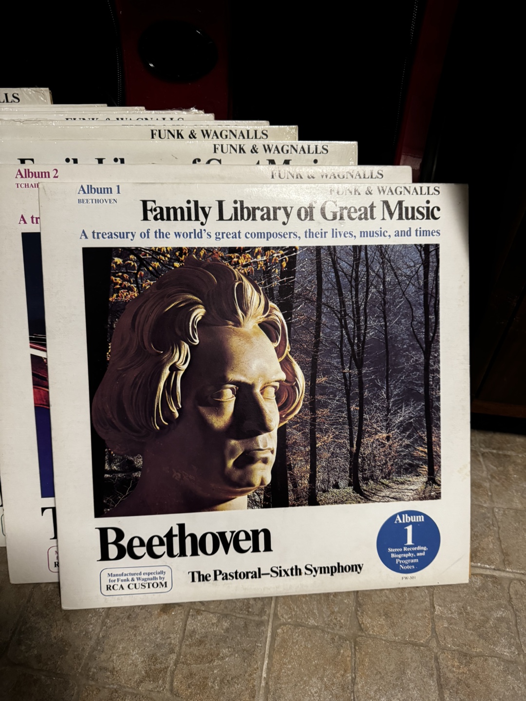 Funk & Wagmall’s family of music LP vinyl records
