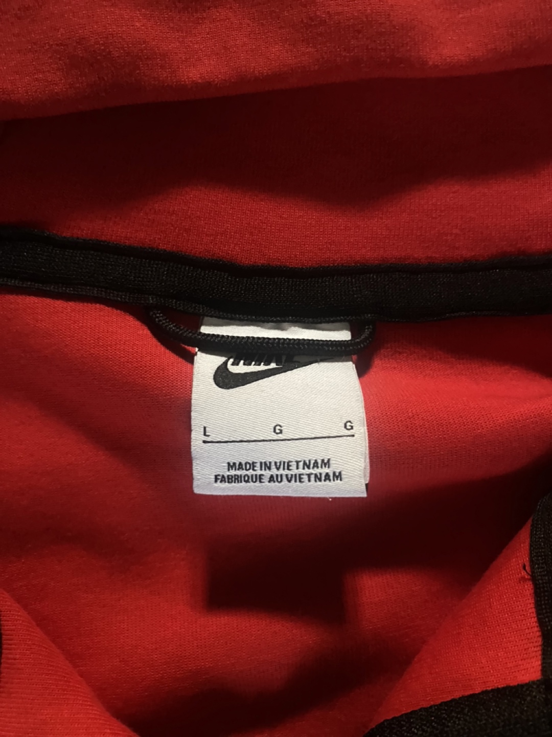 Red Nike Tech Fleece - photo 2