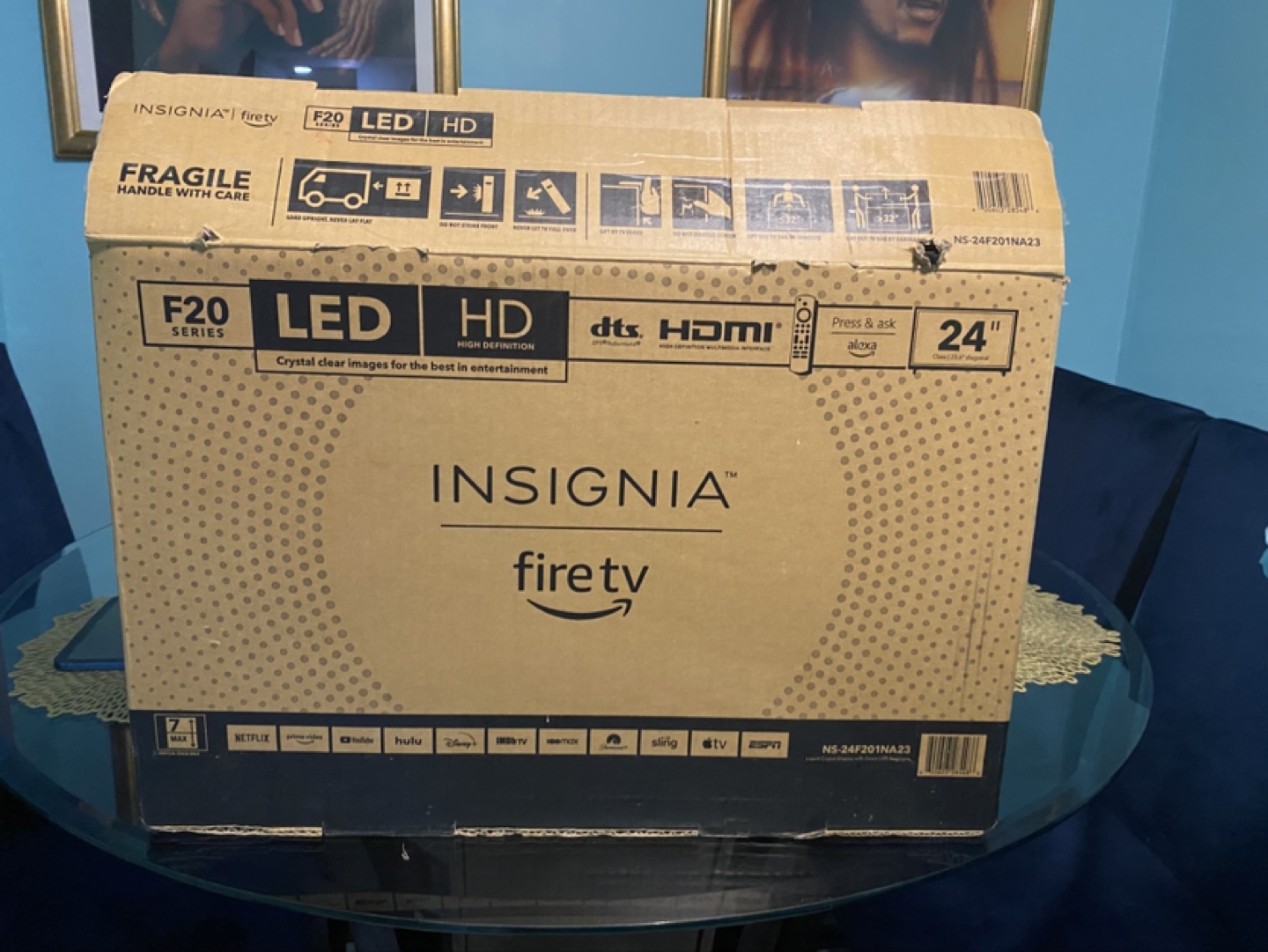 Insignia 24" F20 Series Fire TV LED HD Smart TV