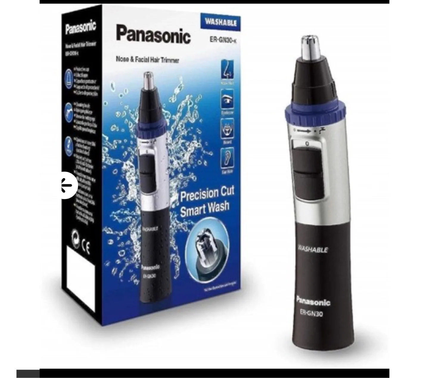 Panasonic ER-GN30 Nose and Facial Hair Trimmer thumbnail