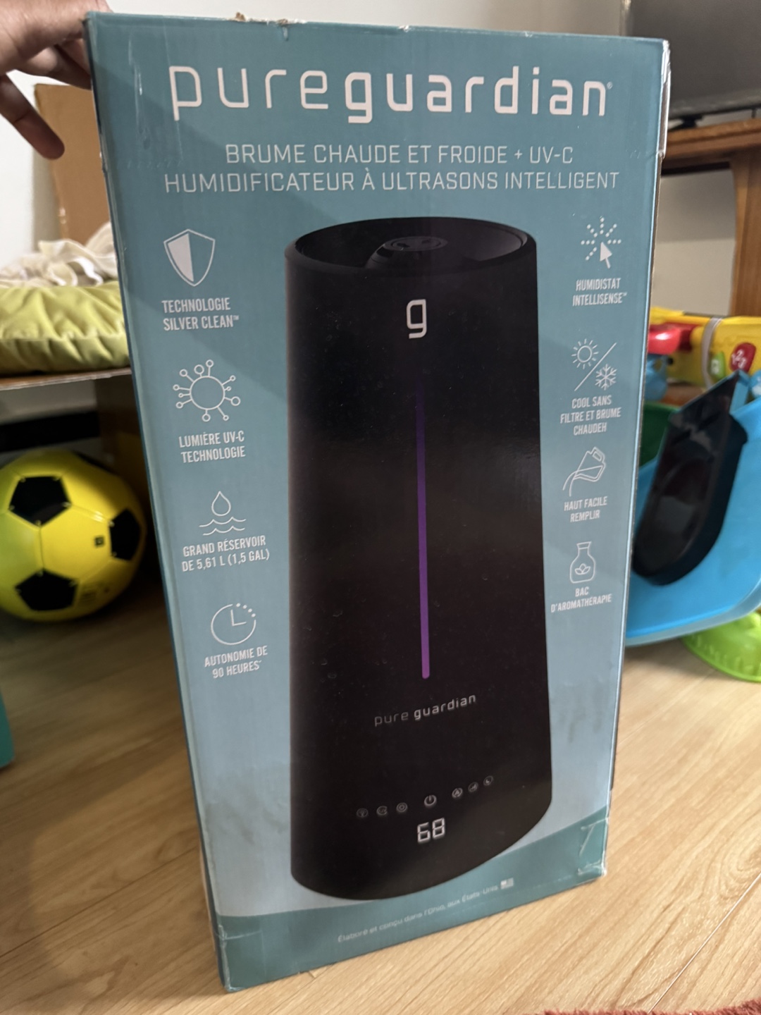 PureGuardian Intelligent Ultrasonic Humidifier