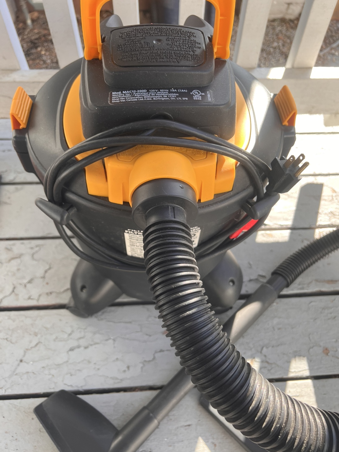 18.9 L Shop-Vac Wet/Dry - photo 5