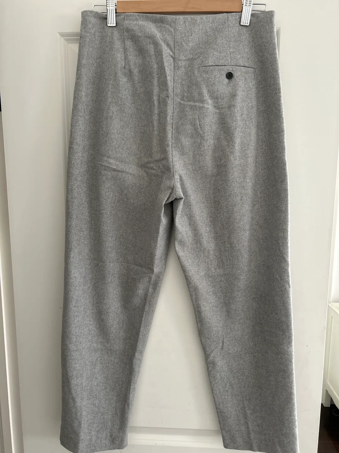 Wilfred Grey Wool Blend Cropped Trousers - Size 6 image indicator(2)