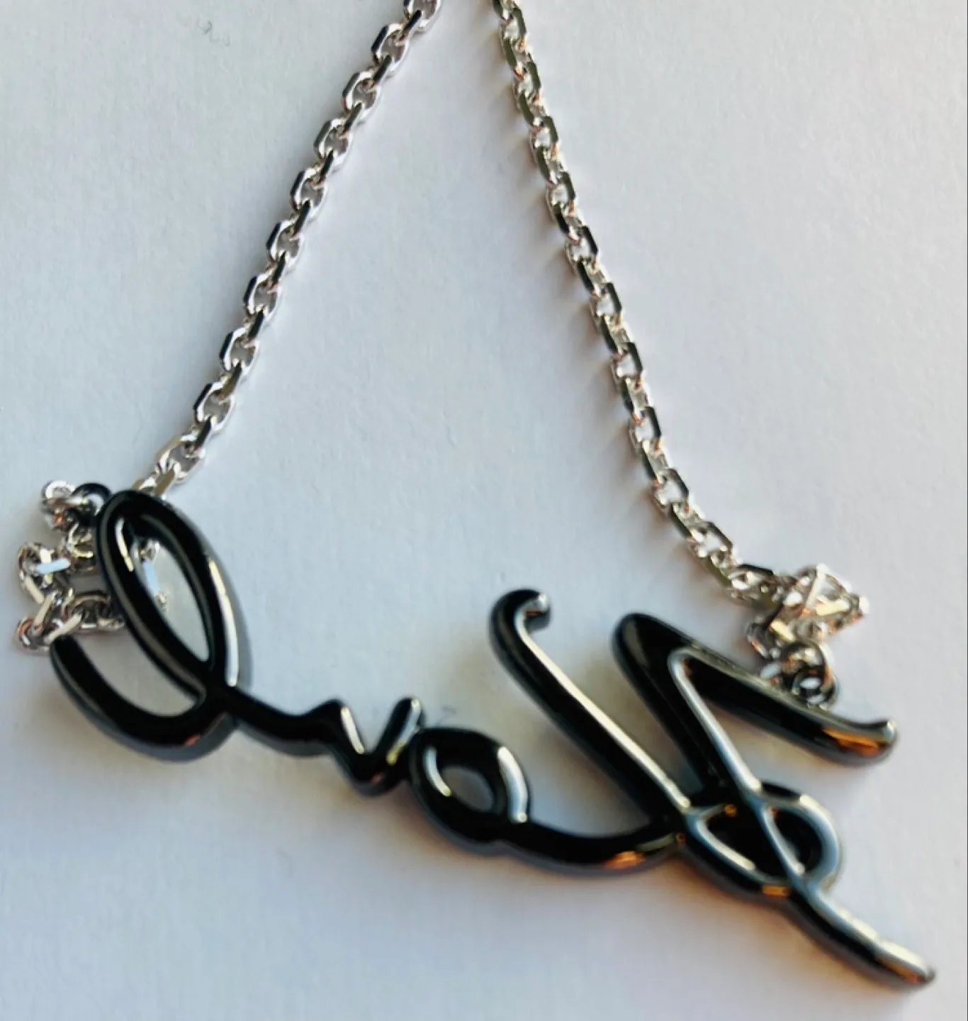 Karl Lagerfeld 'Karl' Swarovski Signature Necklace image indicator(6)