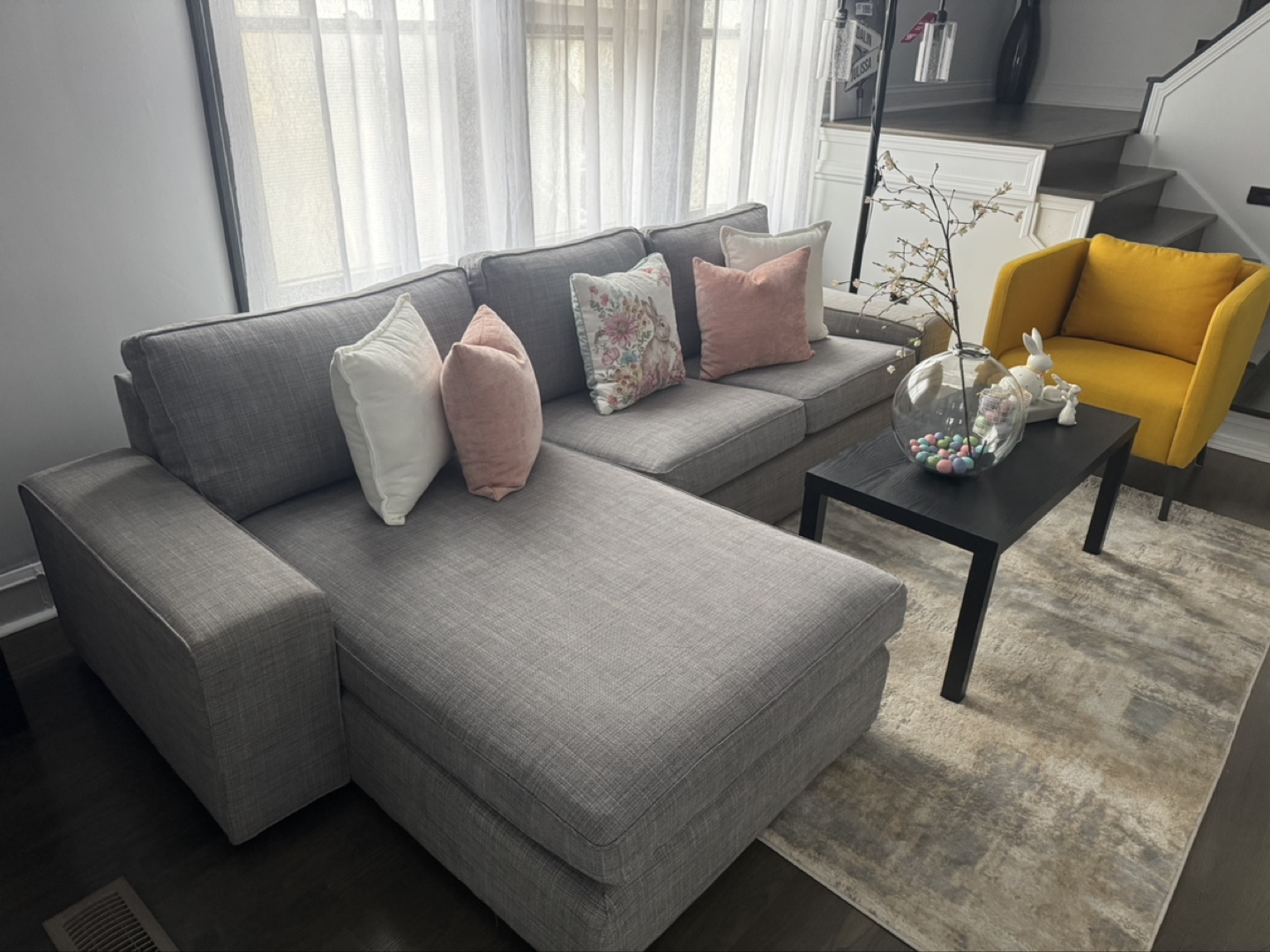IKEA KiVik  Sectional Sofa - Grey - photo 5