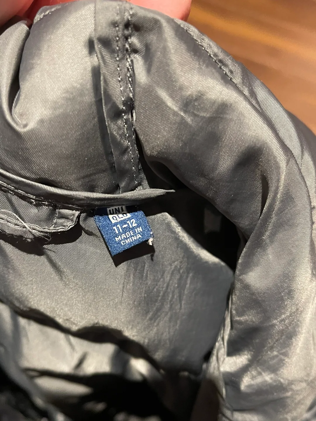 Uniqlo Kids fall / spring padded parka jacket, size 11/12 image indicator(2)