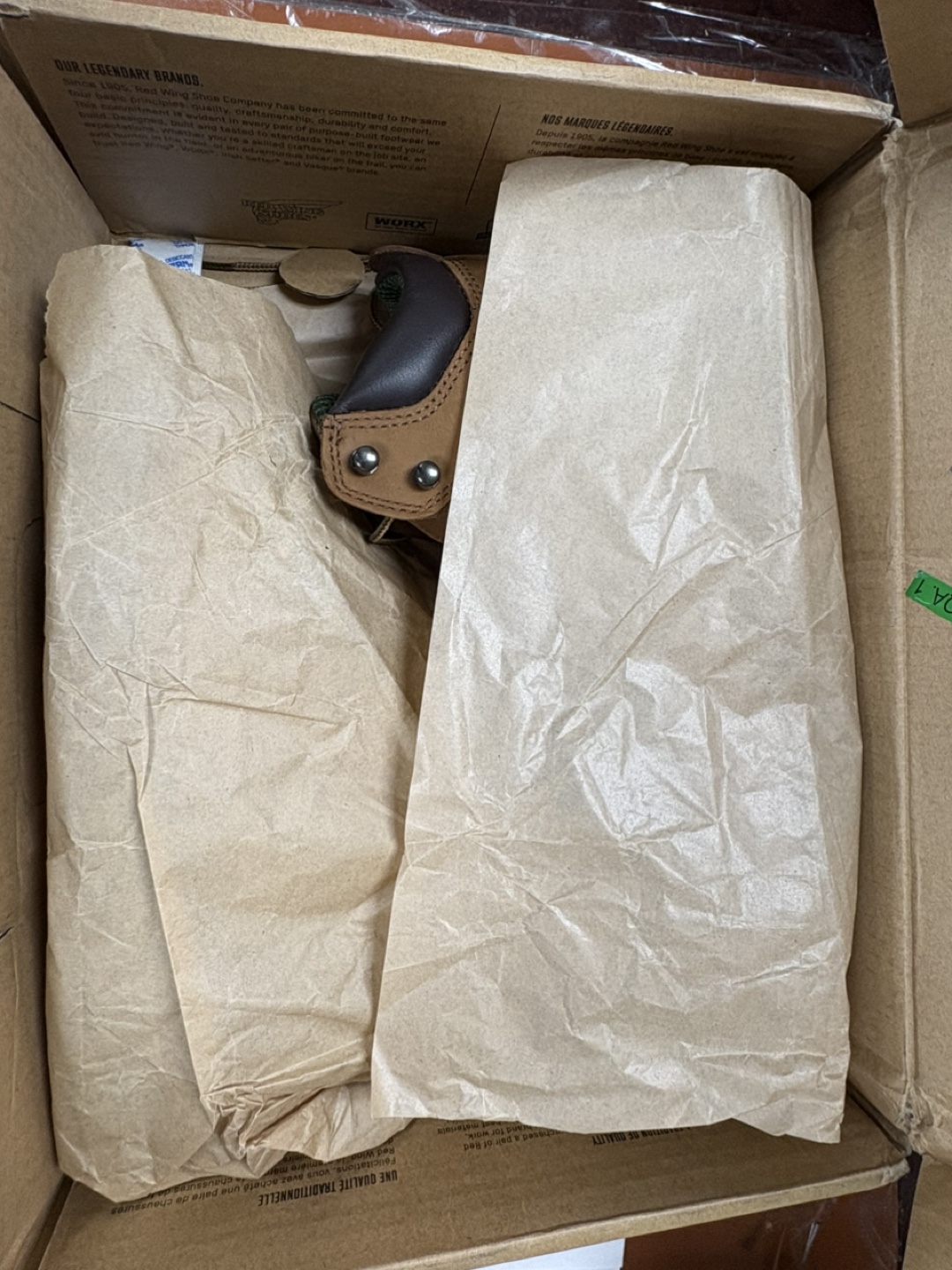 Men's Red Wing Shoes King Toe Work Boots Size 9.5D - photo 4