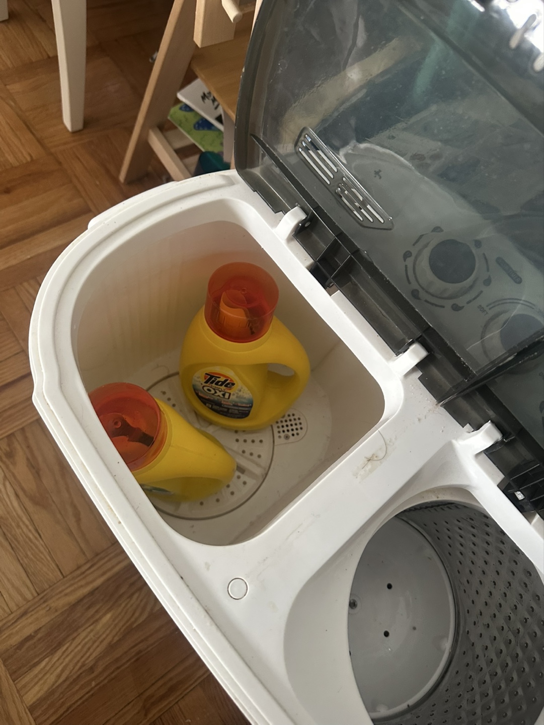 💚Intecxca Portable Compact Twin Tub Washer and Spin Dryer - photo 3