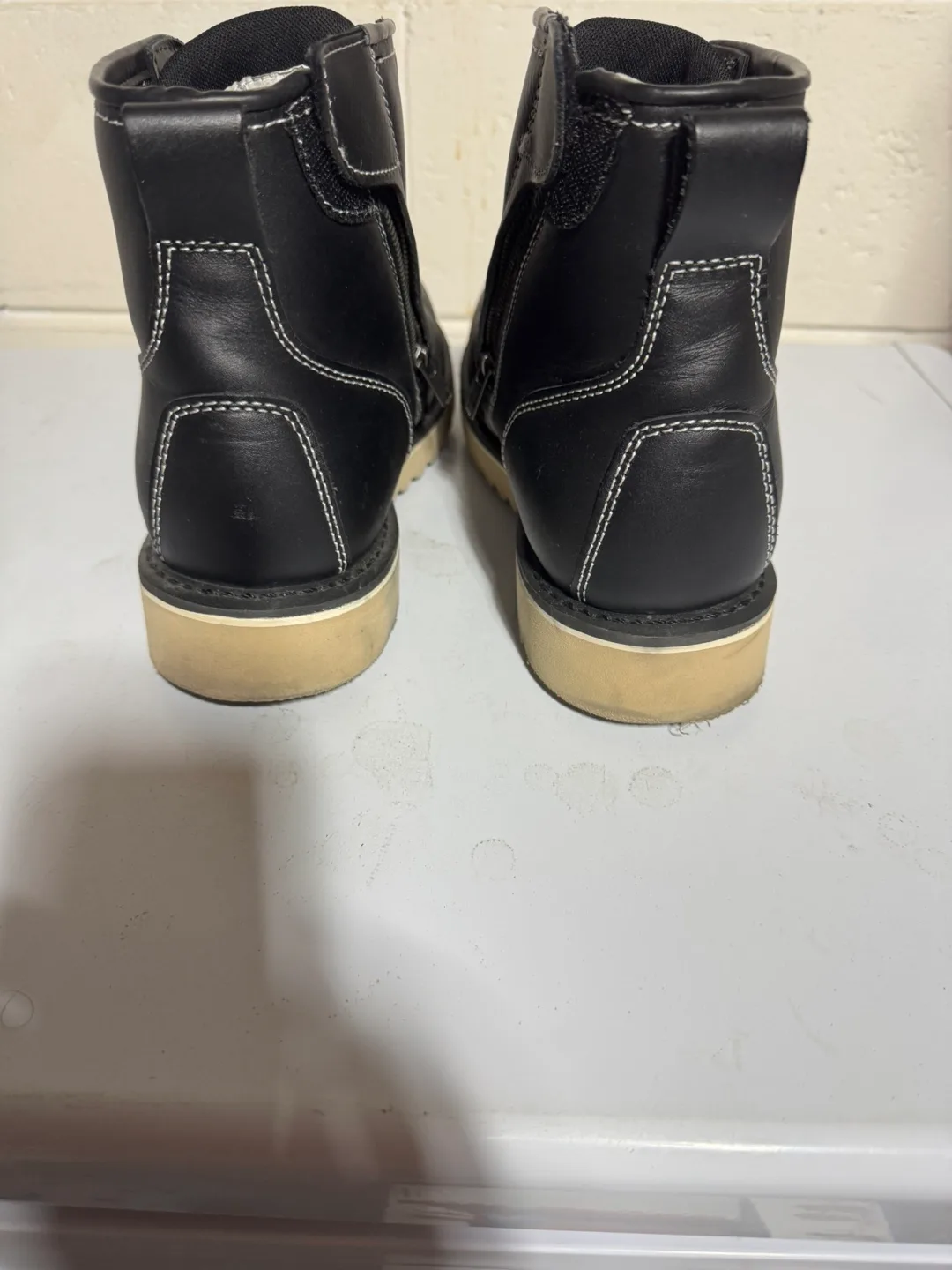 SPEED and STRENGTH Boots - Men's Black Leather Motorcycle Boots image indicator(4)