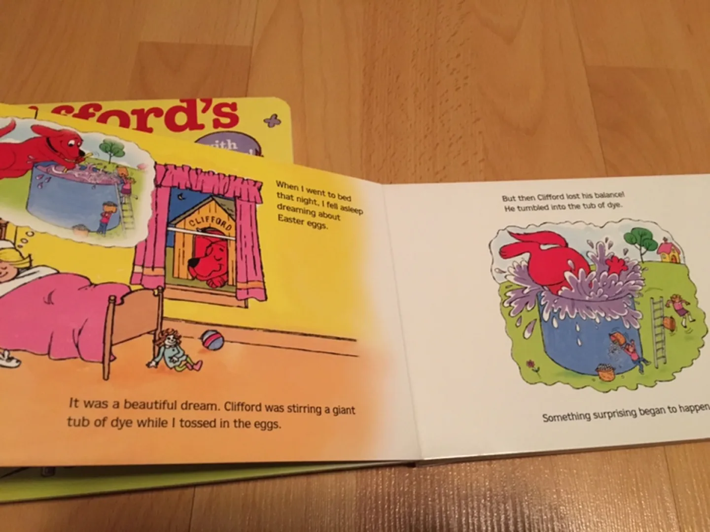 ($3 each) Clifford's First Easter & Happy Easter Board Books 💚 image indicator(4)