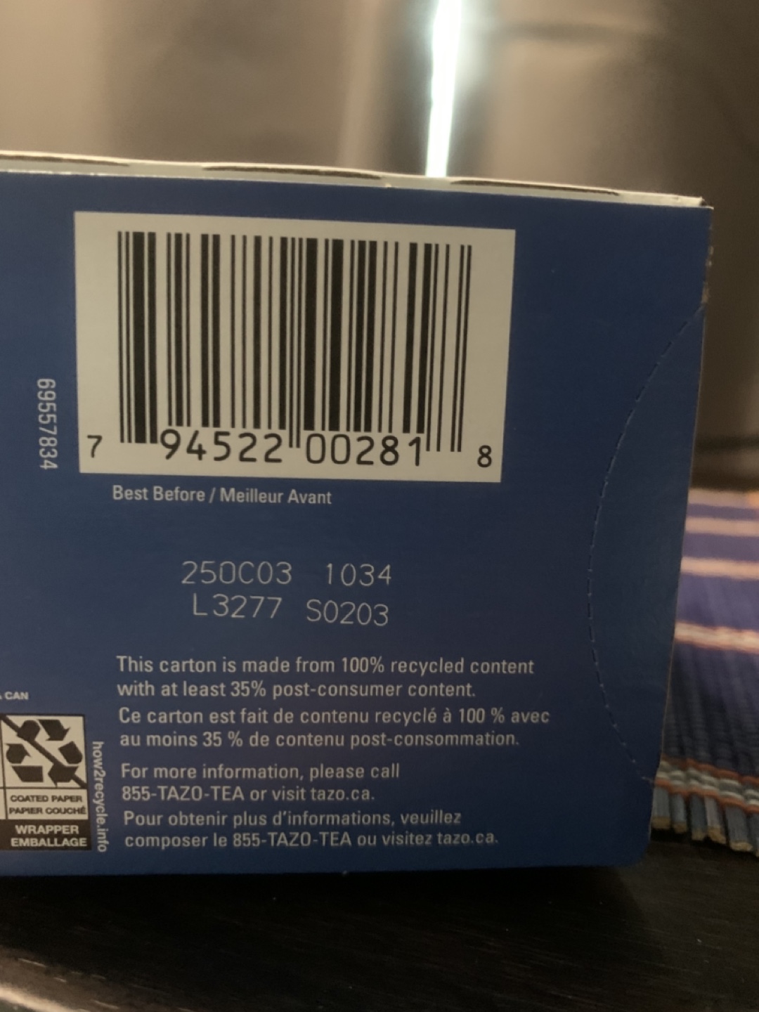 #freecycle Tazo Dream Song Herbal Tea - photo 3