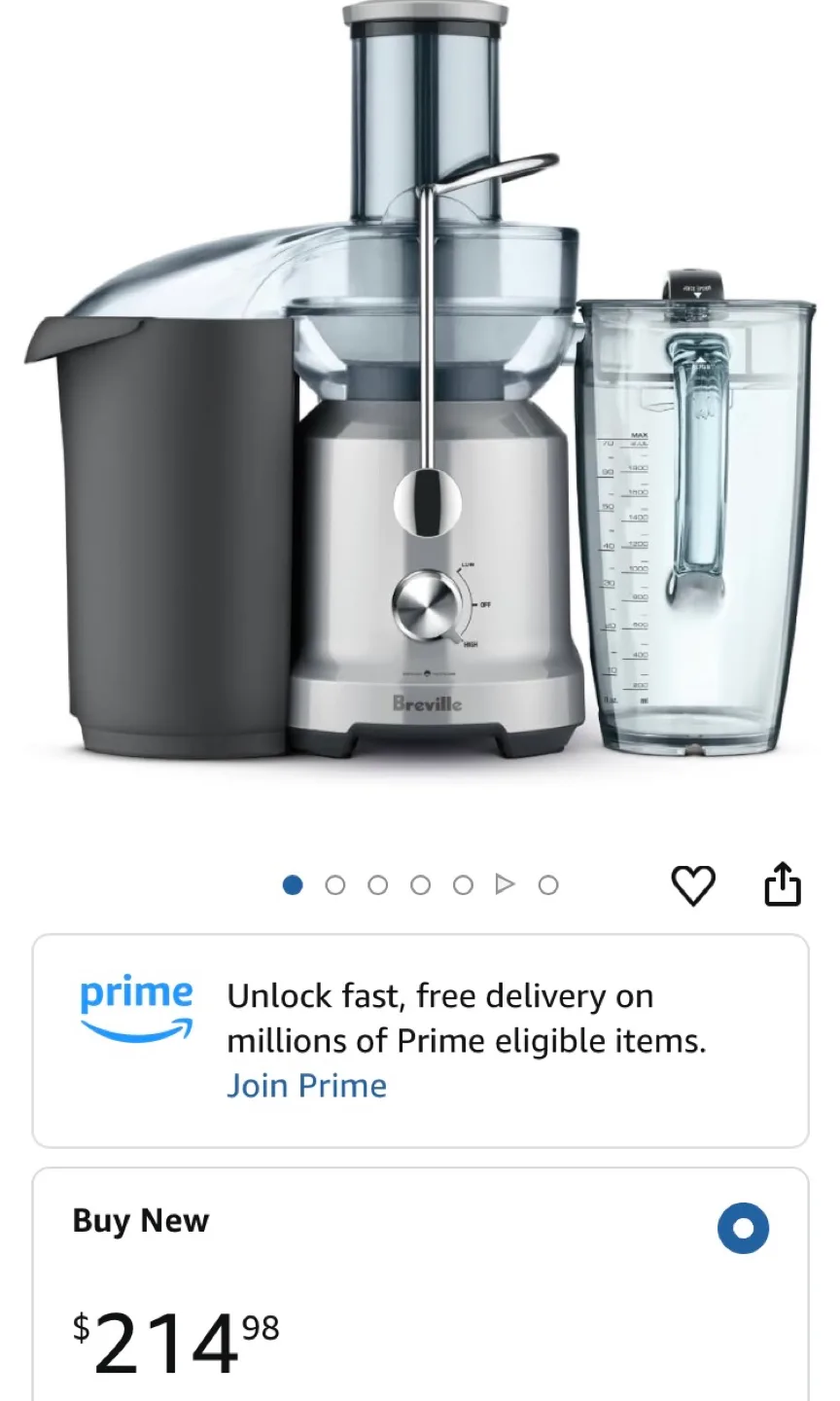 💚Breville Juice Fountain Plus Juicer image indicator(4)