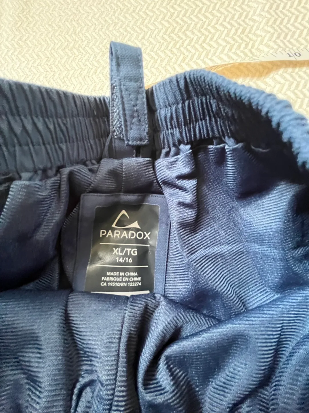 Paradox Boys' Size XL/TG Rain/Hiking Pants image indicator(5)