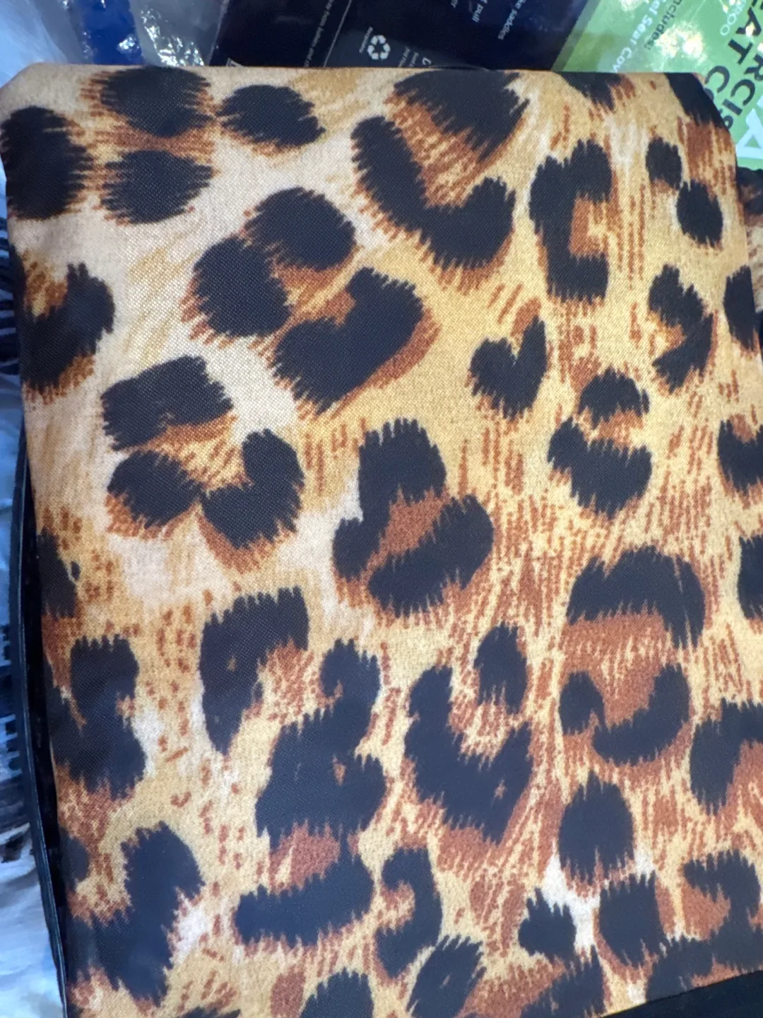 Cheetah Print Car Sun Shade image indicator(2)