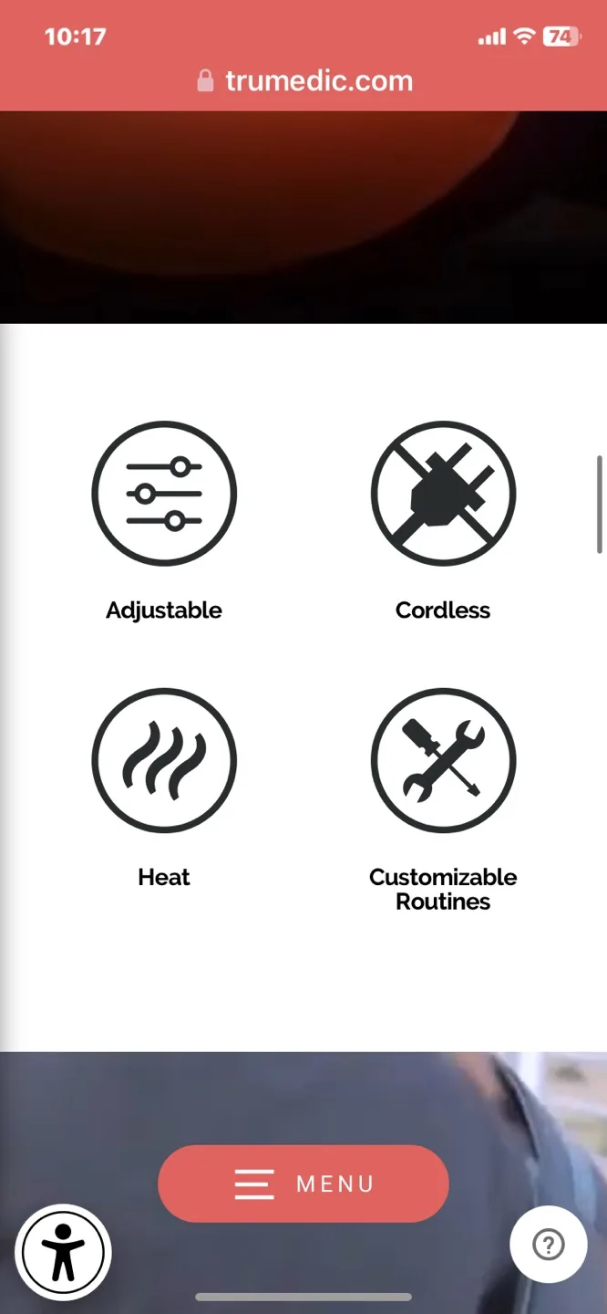 💚TruMedic MagicHands Shiatsu Neck & Back Massager image indicator(8)