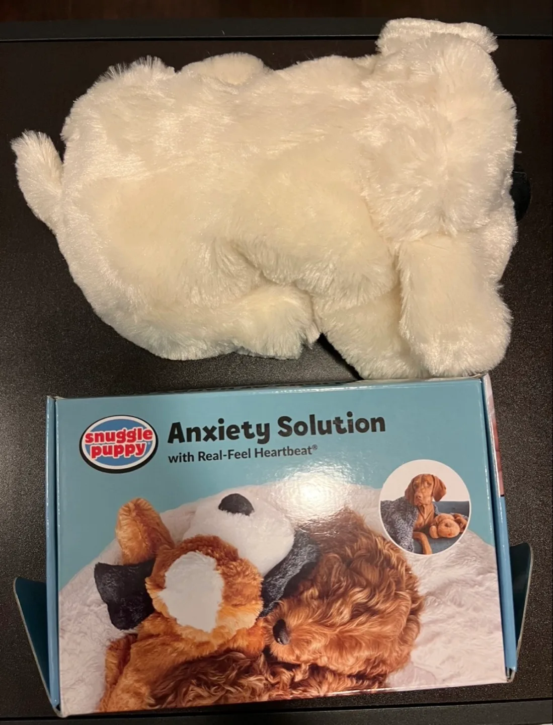 Snuggle Puppy Anxiety Solution Plush Toy with Heat Pack image indicator(3)