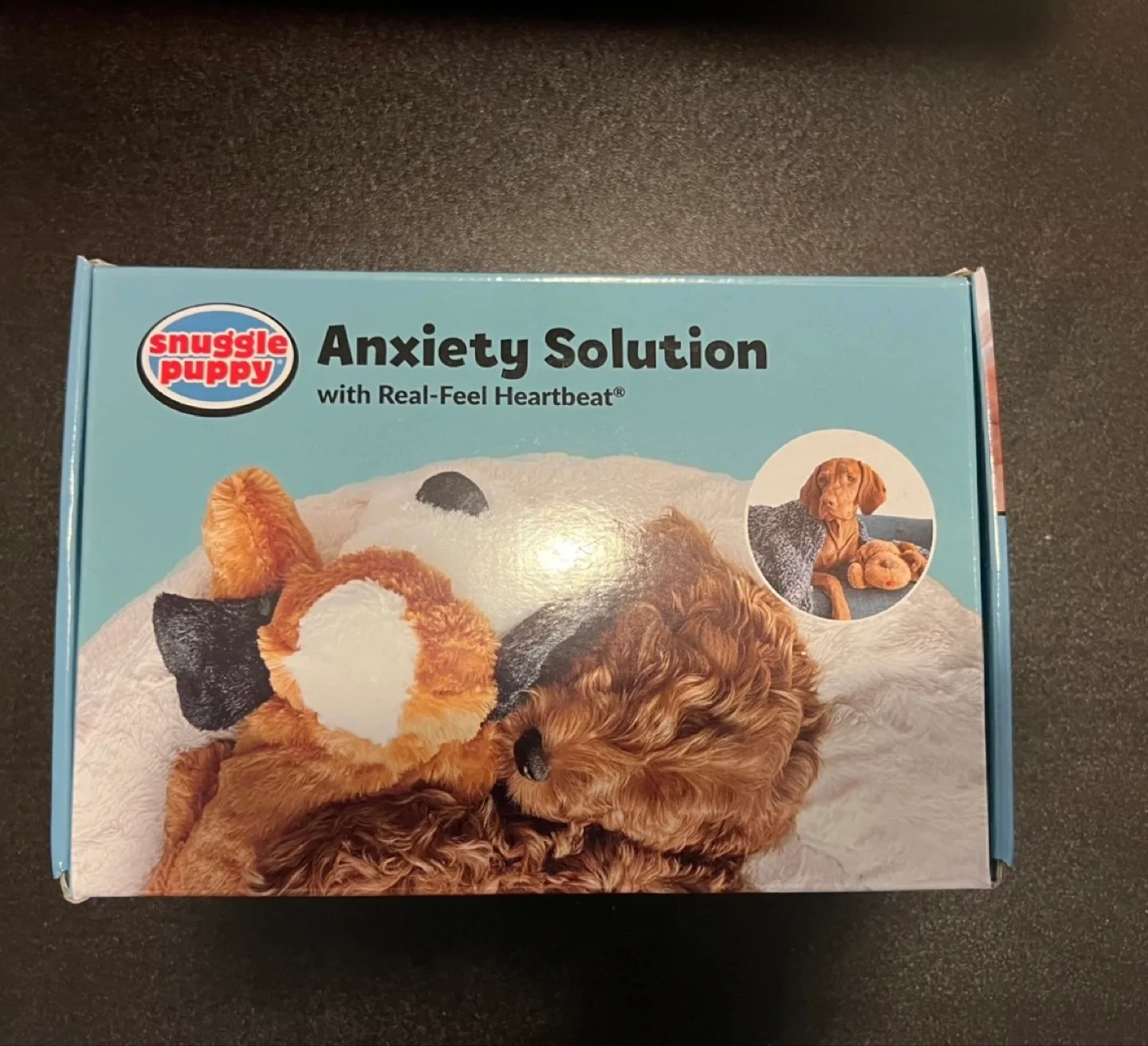 Snuggle Puppy Anxiety Solution Plush Toy with Heat Pack image indicator(4)