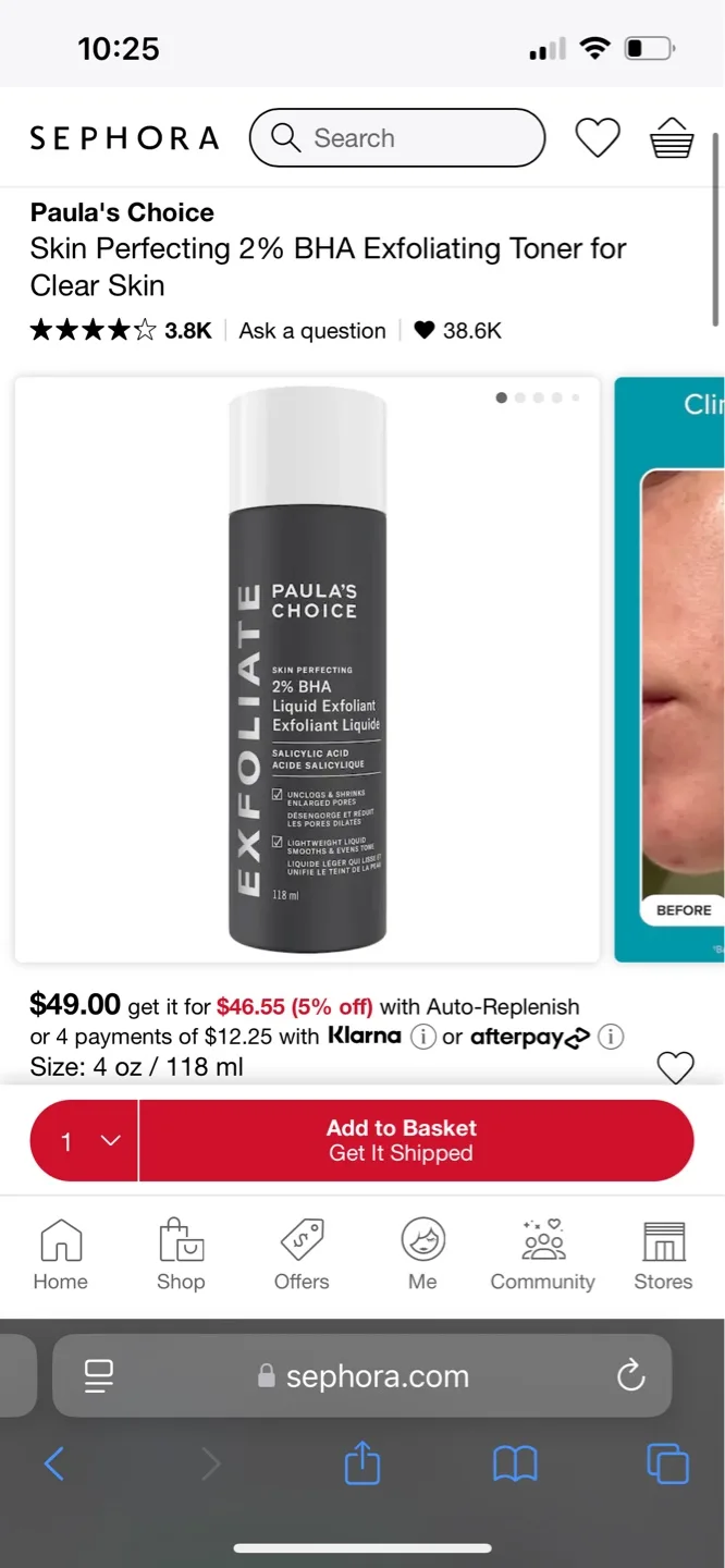 Paula's Choice Skin Perfecting 2% BHA Liquid Exfoliant image indicator(2)