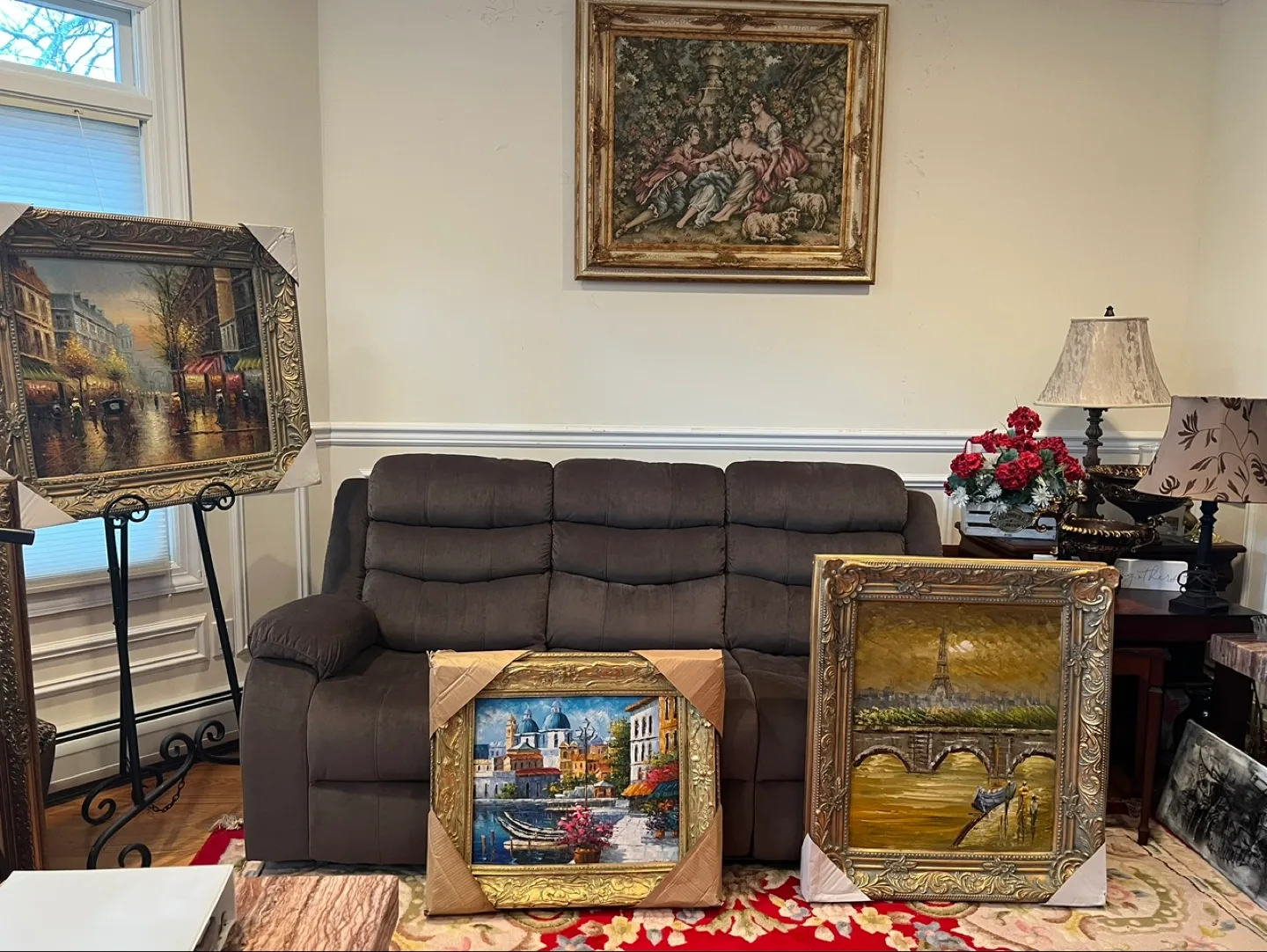 Large Framed The Last Supper Tapestry image indicator(2)